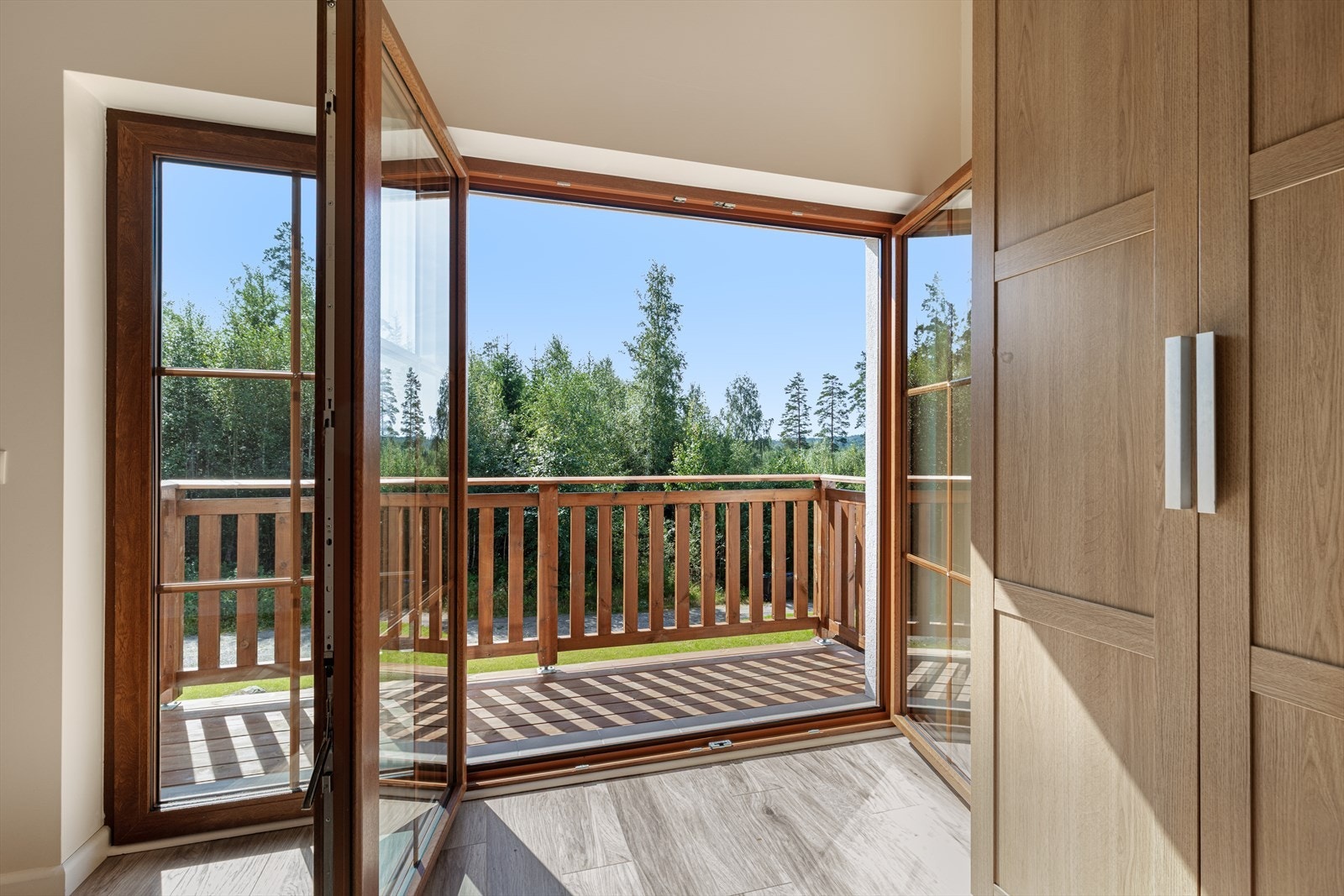 Dette soverommet har også egen luftebalkong. Galleribilde