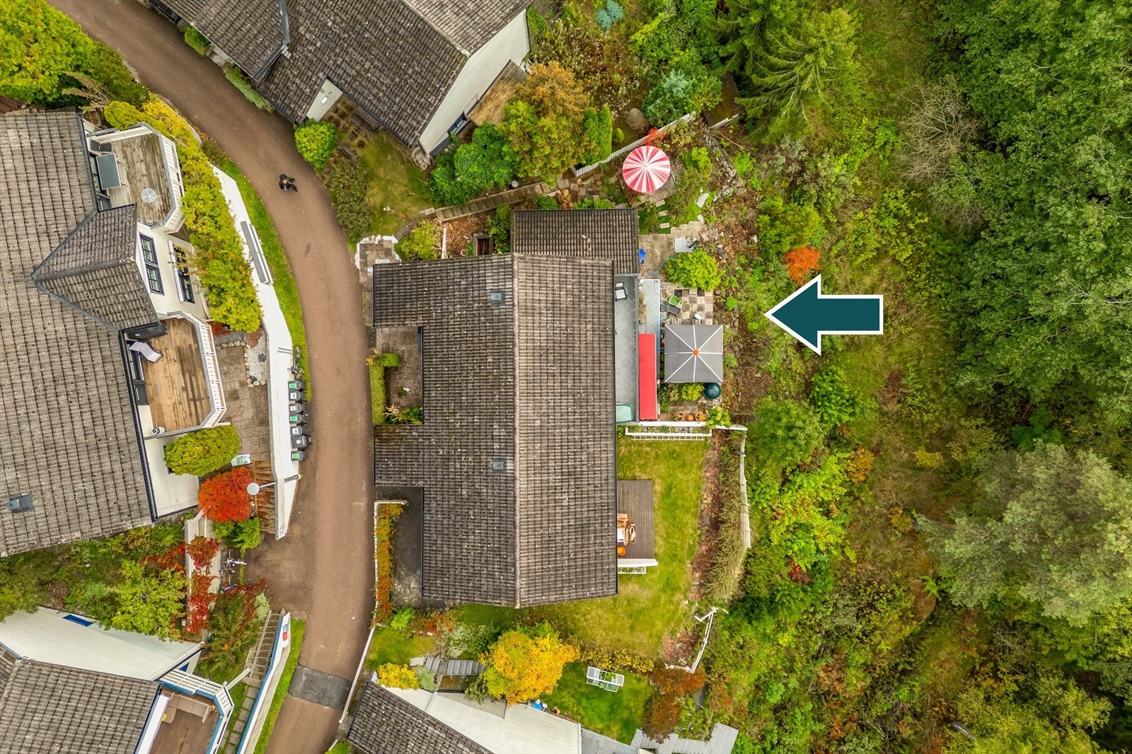 Velkommen til din egen grønne oase - en balkong forvandlet til et fredelig pusterom midt i hverdagen. Galleribilde