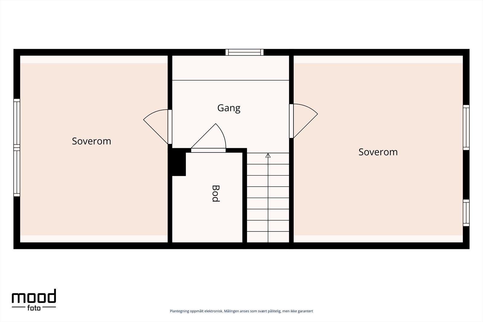 Planløsning tredje etasje Galleribilde
