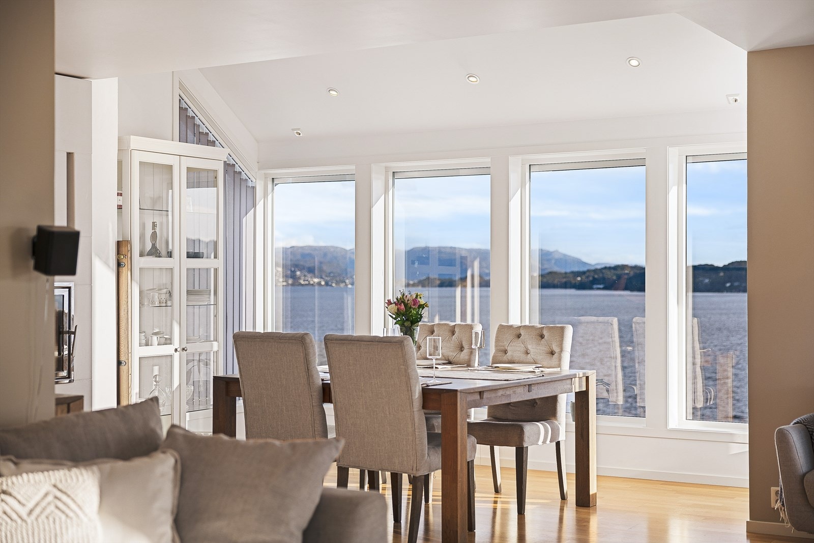 Og har fantastisk utsikt Galleribilde