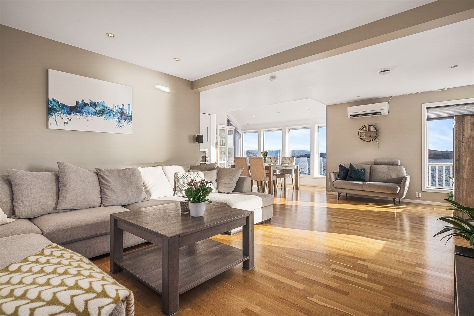 I stuen er det kun opp til fantasien når det gjelder innredning Galleribilde