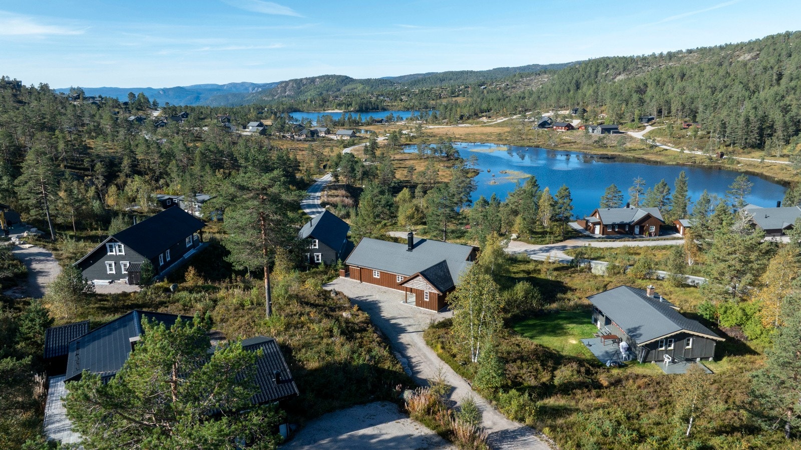 Felehovet Nord ligger vakkert til mellom innsjøene Rosstjønn og Feletjønn, omgitt av et naturskjønt landskap med et nettverk av turstier om sommeren og velpreparerte langrennsløyper om vinteren. Galleribilde