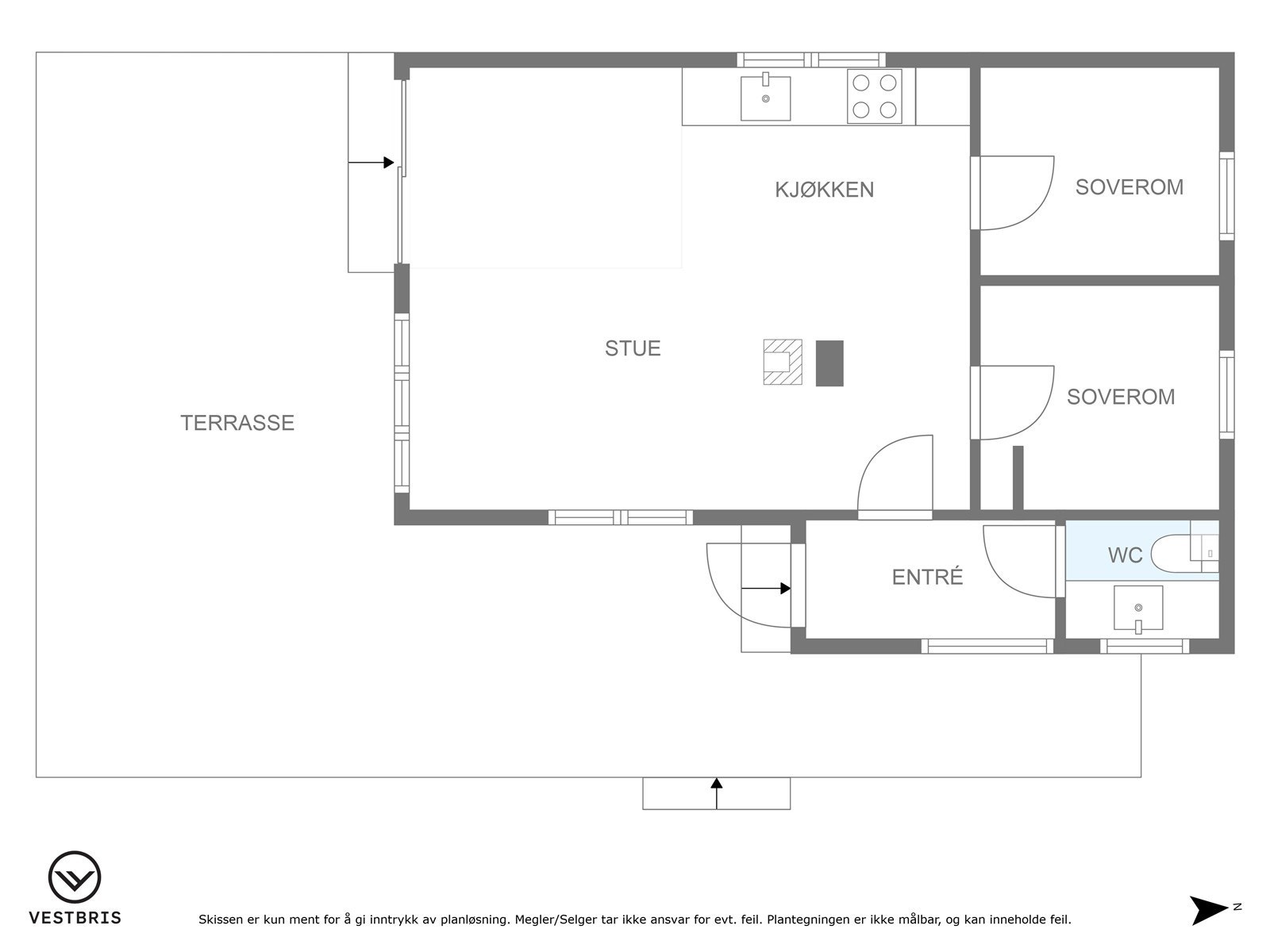 Plantegning. Galleribilde