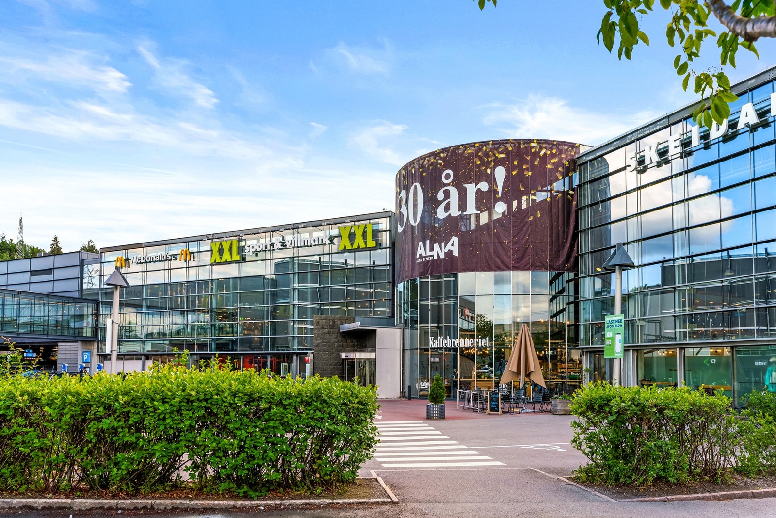 Populære Alna senter byr på ytterligere servicetilbud. Galleribilde