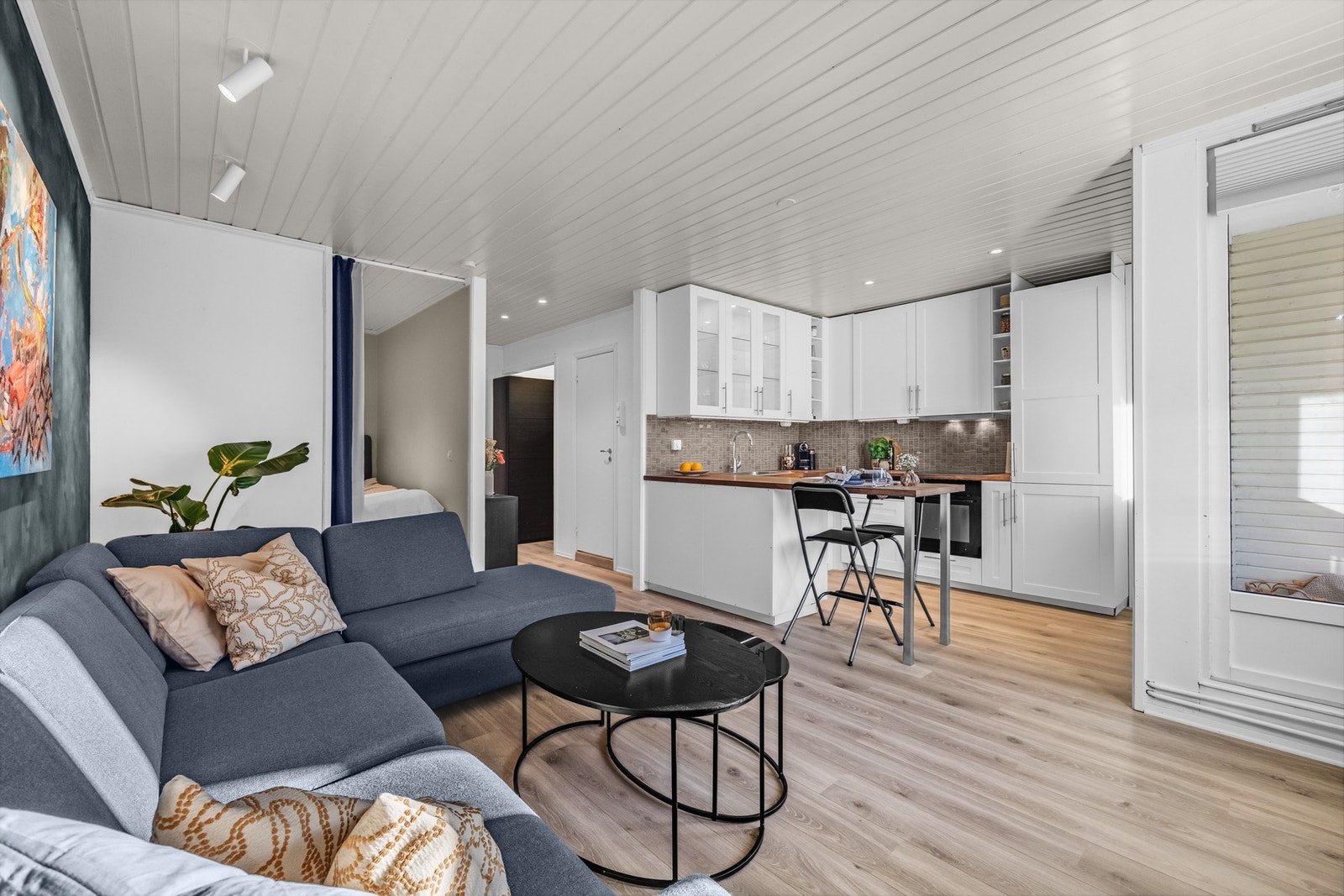 Himlingshøyden ble i stue målt til ca. 2,42 meter. Videre Galleribilde