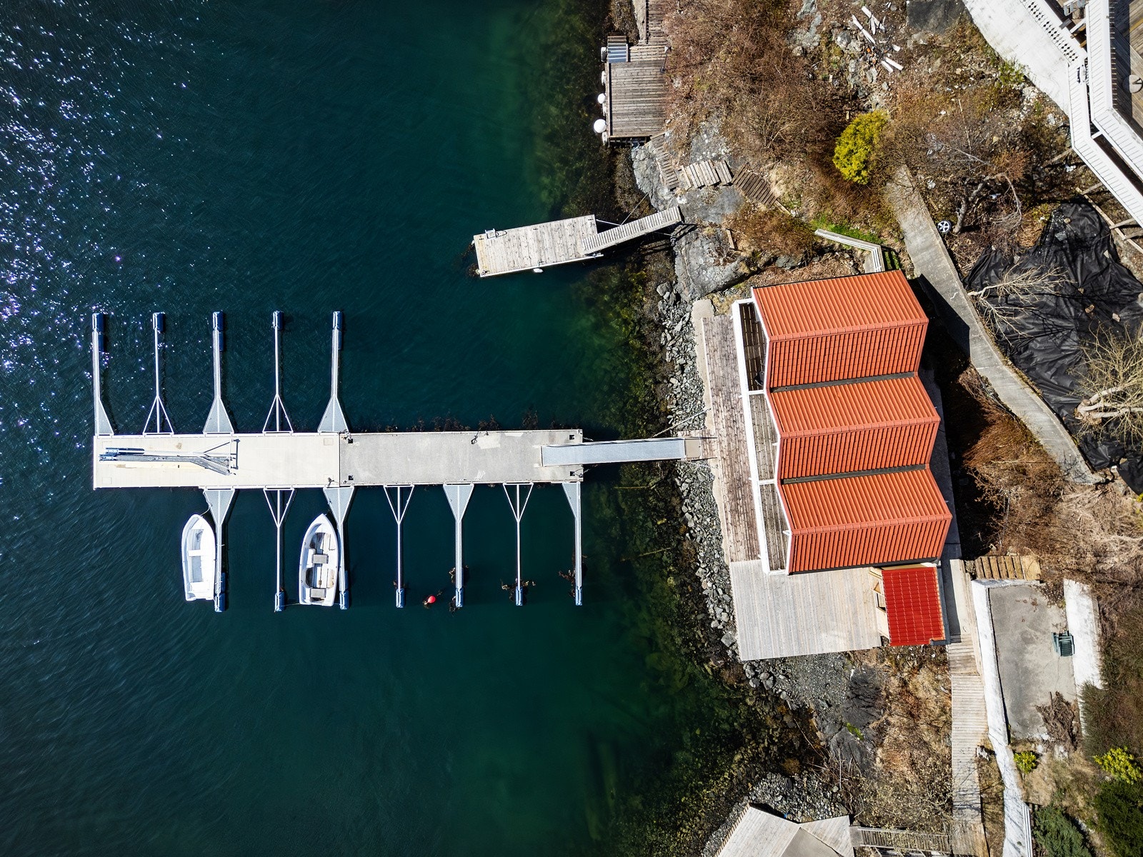 Sett fra fugleperspektivet Galleribilde