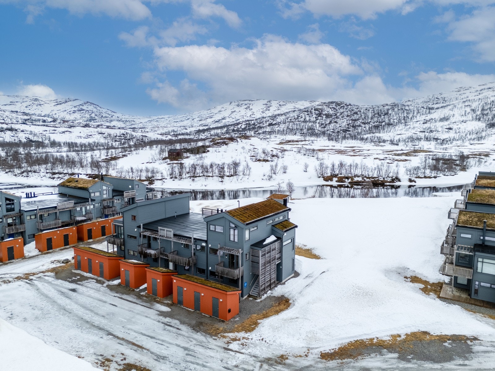 Sameiet Maurseth Fjellandsby 2 består av 7 fritidsleiligheter. Galleribilde