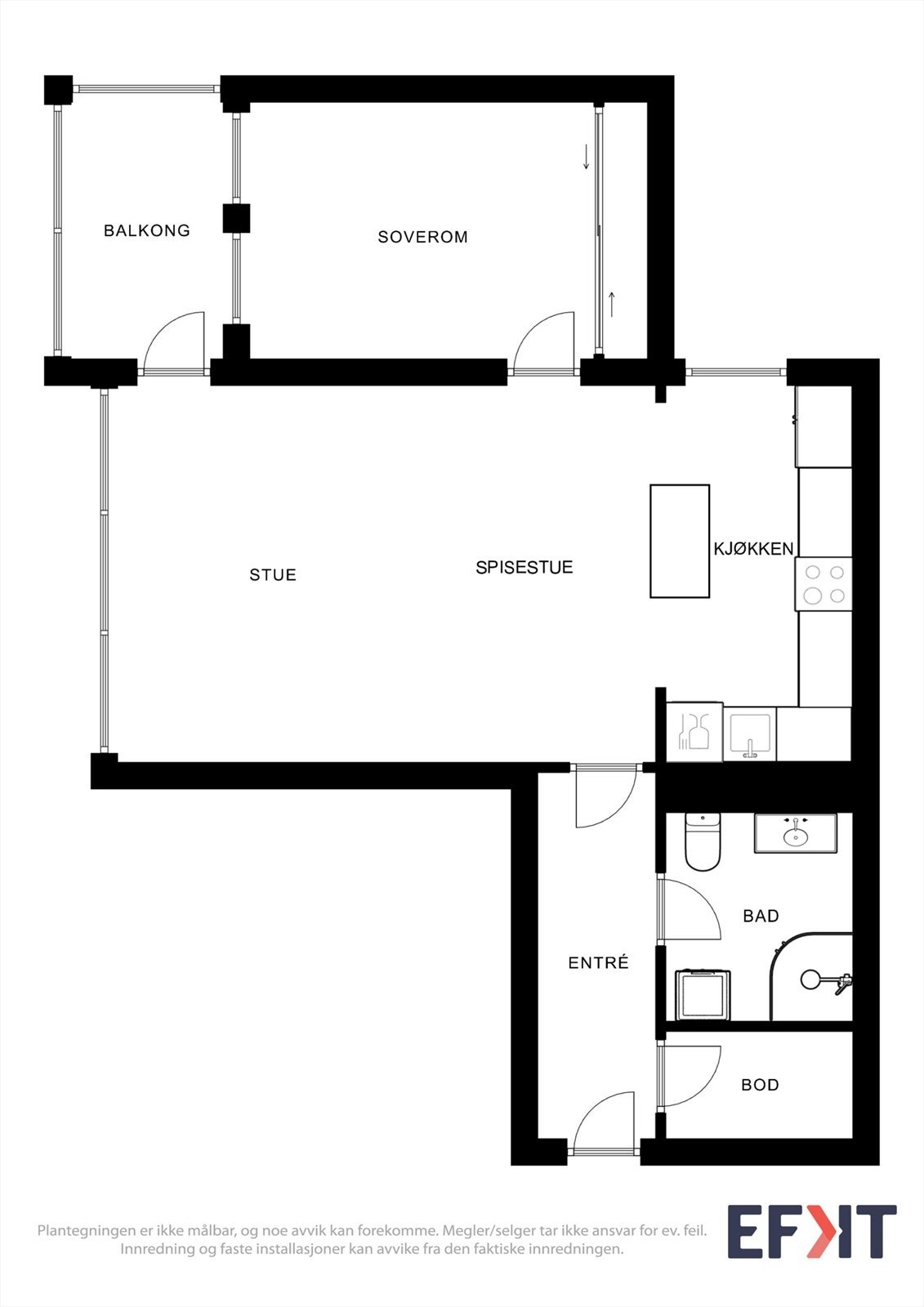 Plantegning. Galleribilde