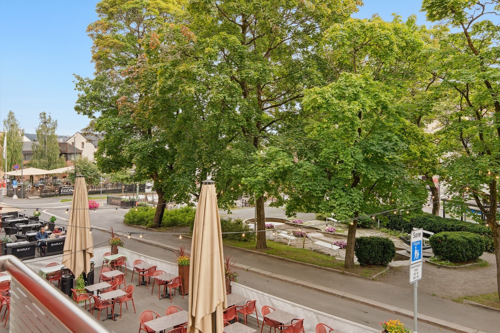 Alle fasiliteter man skulle trenge venter rett utenfor dørterskelen. Galleribilde