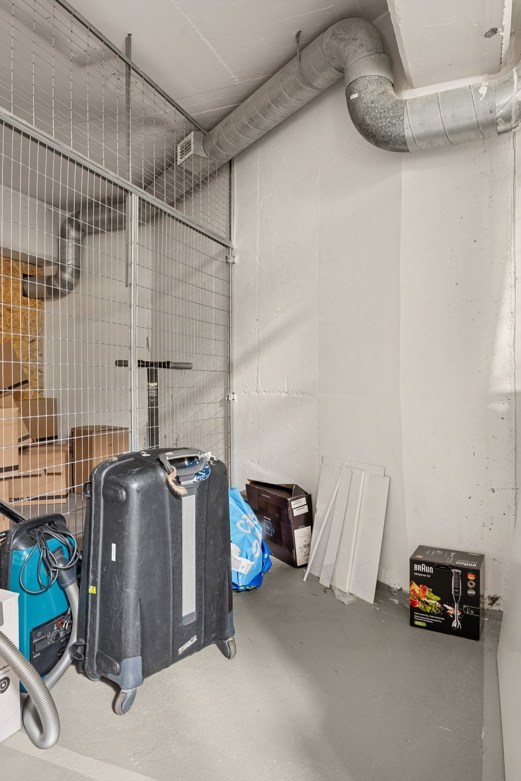 I kjelleren hører det med en bod nr. 2. Galleribilde