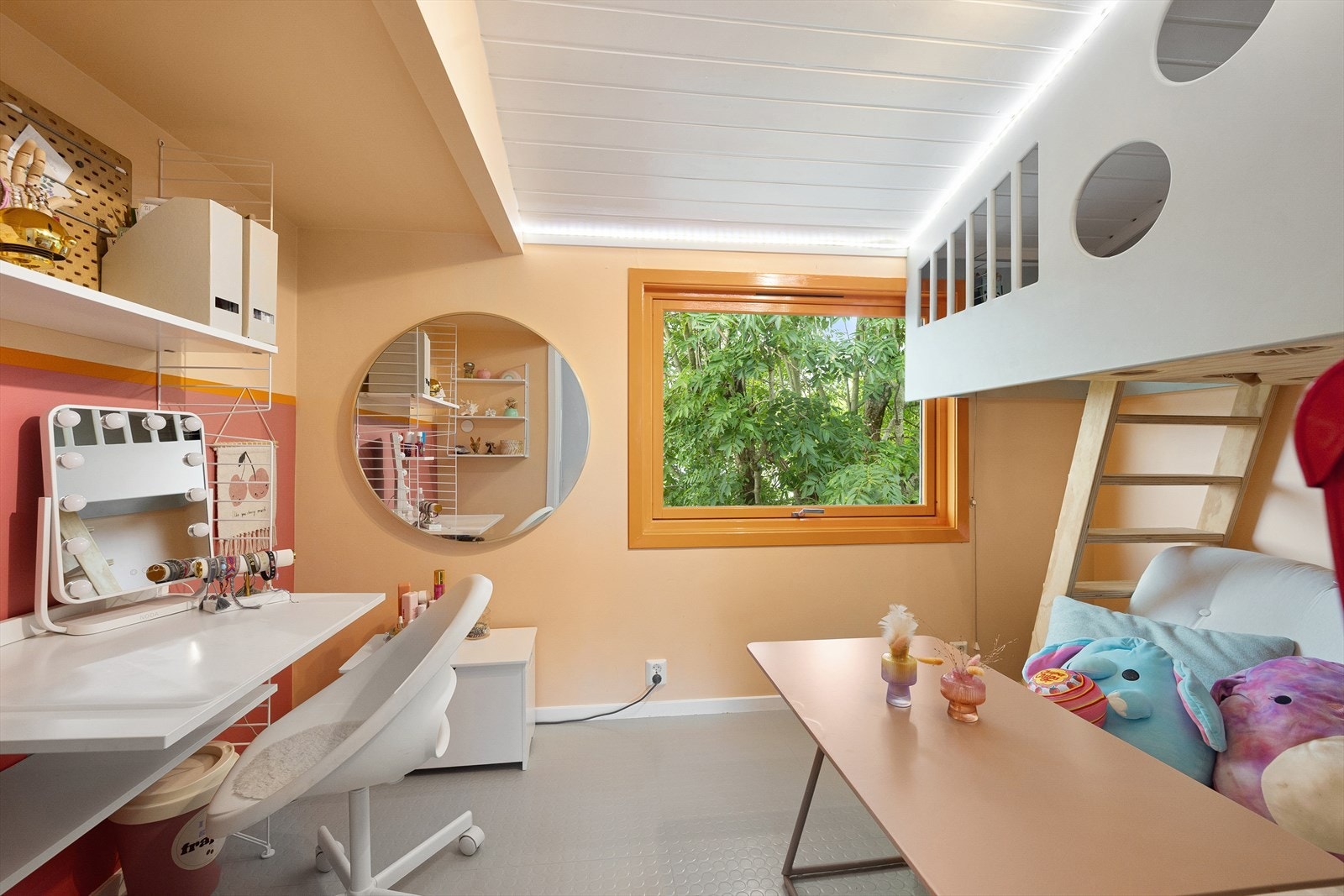 De to øvrige rommene egner seg perfekt som barnerom Galleribilde