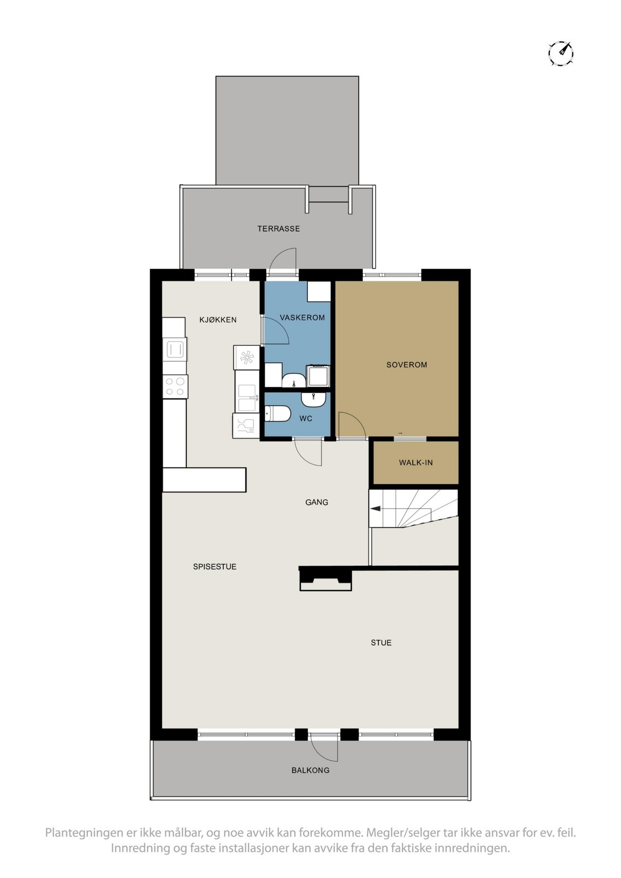 Plantegning - 1. etasje Galleribilde