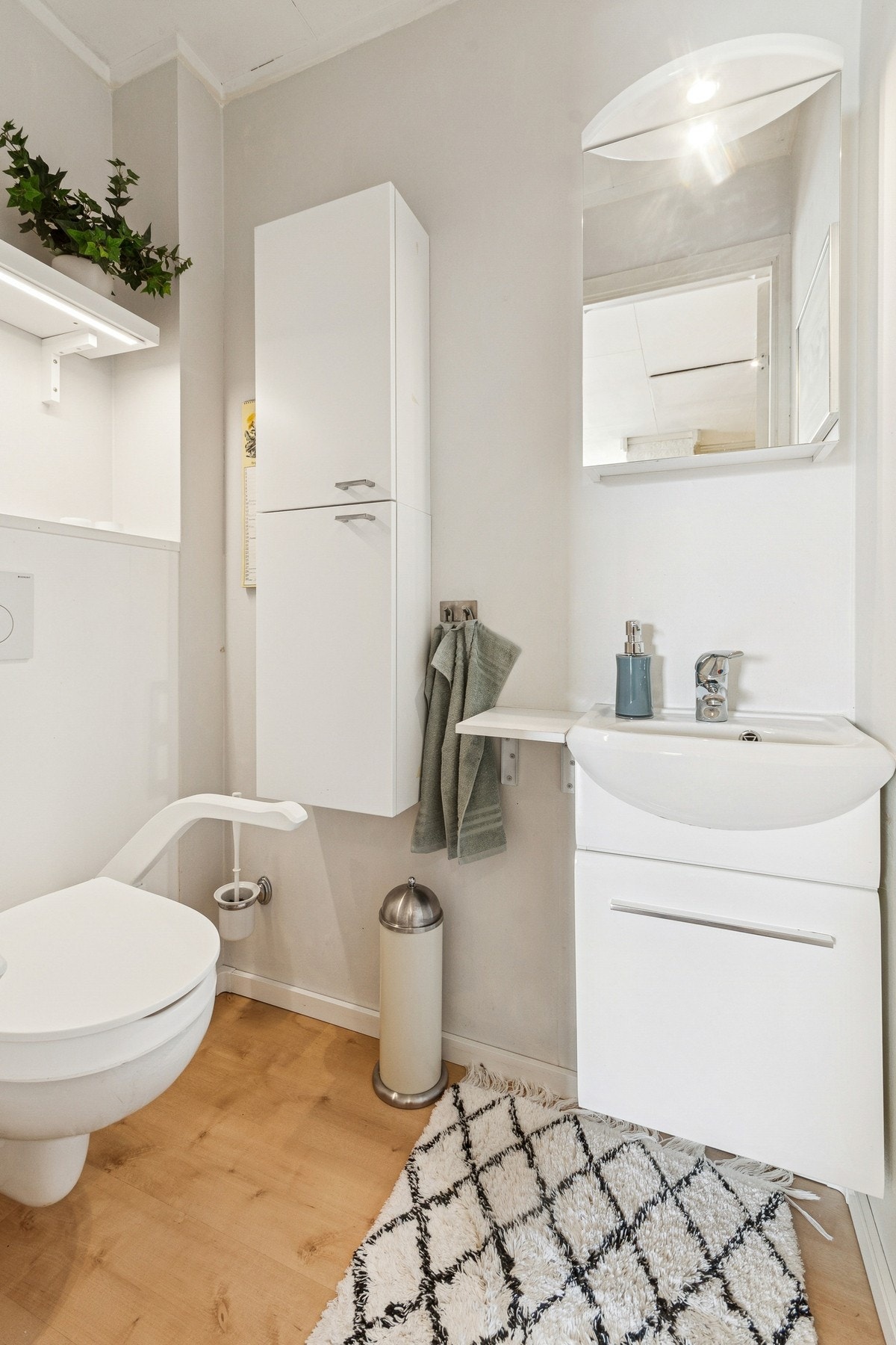 Toalettrom Galleribilde