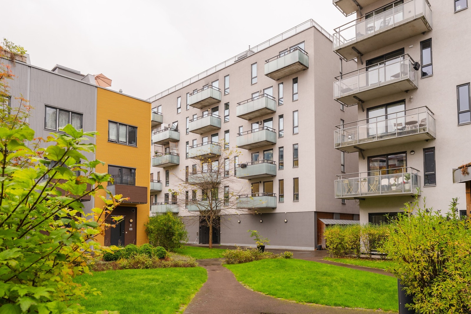 Kort gåtur til Sentrum og Akerselva, Botsparken og Botanisk hage. Galleribilde