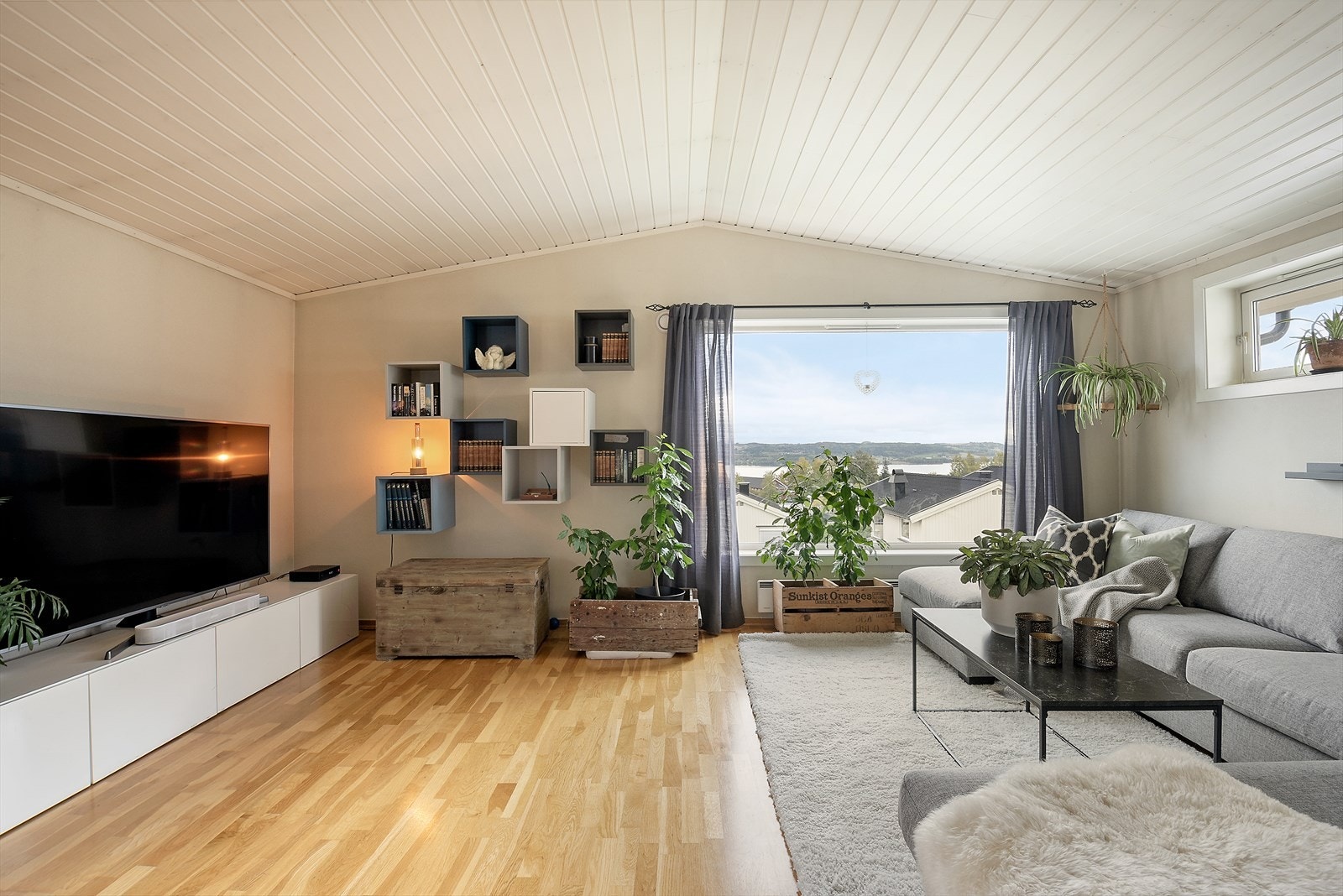 Gode utsiktsforhold mot Mjøsa. Galleribilde