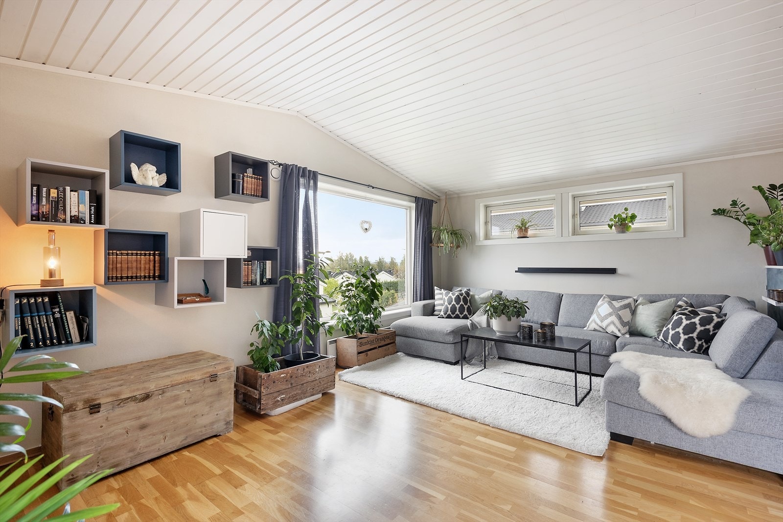 Avsleppende og koselig. Galleribilde