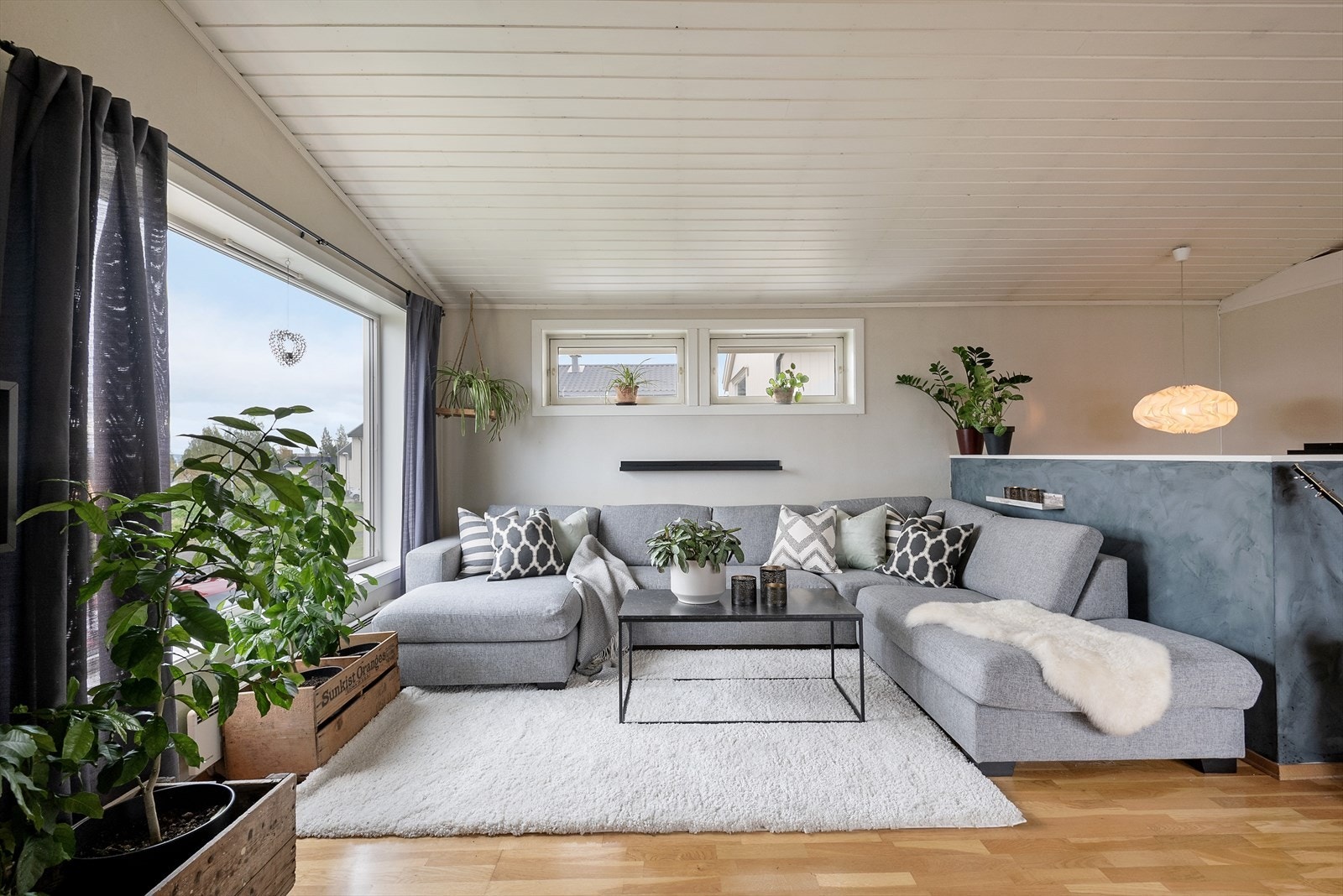 Koselig sofakrok. Galleribilde