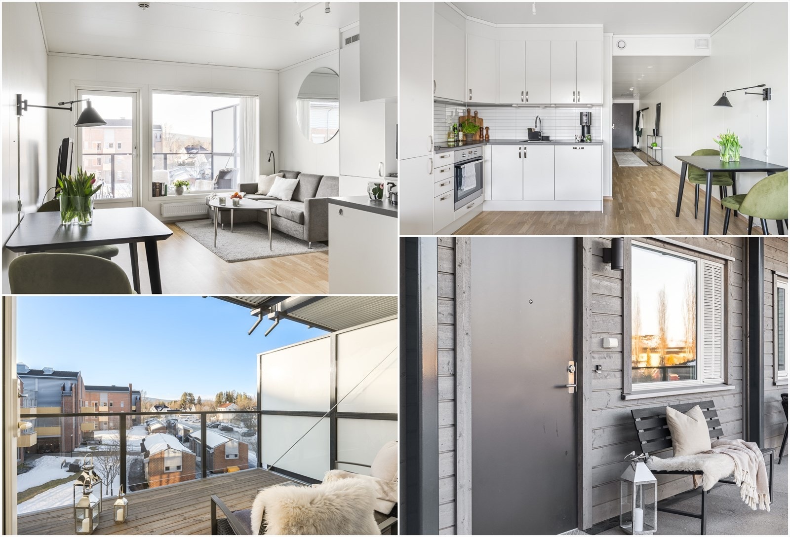 Velkommen til Nord-Leiret og denne fine leiligheten i Sven Morens veg 6! Galleribilde