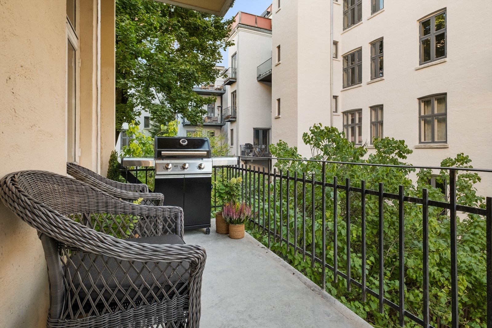 Solrik balkong - Sørvendt og er på ca. 7 kvm Galleribilde