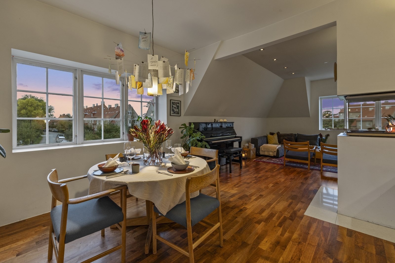 Kveldsstemning. Galleribilde