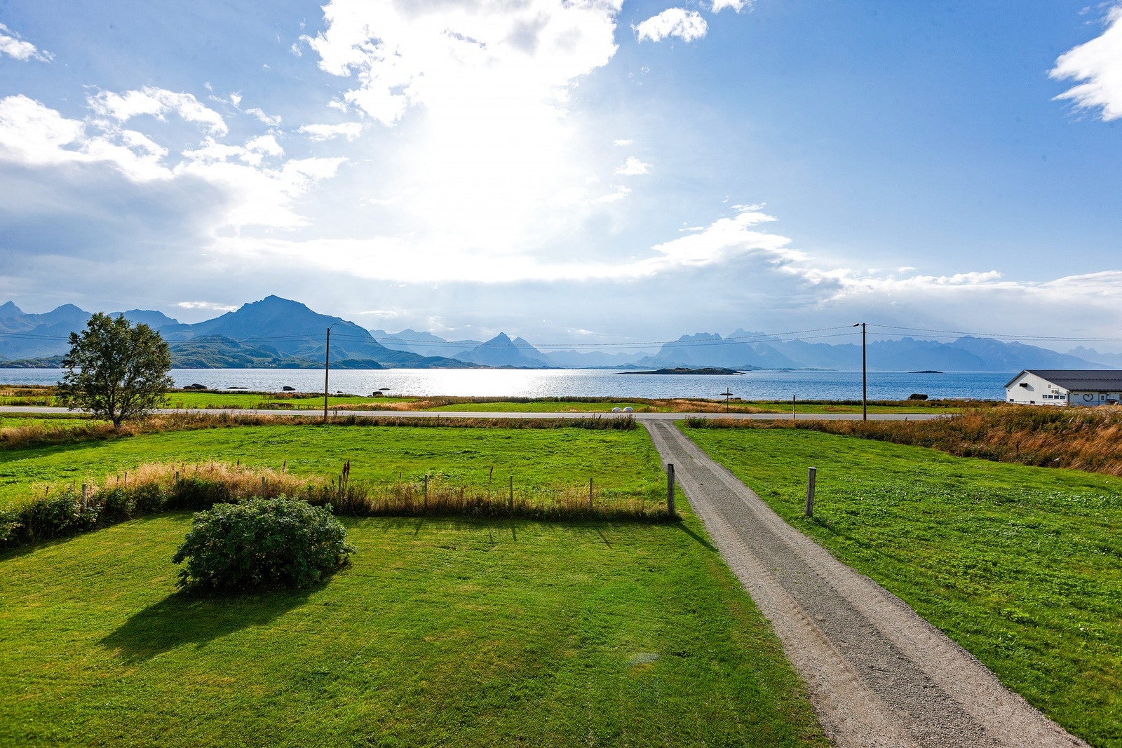 Innkjørsel. Galleribilde