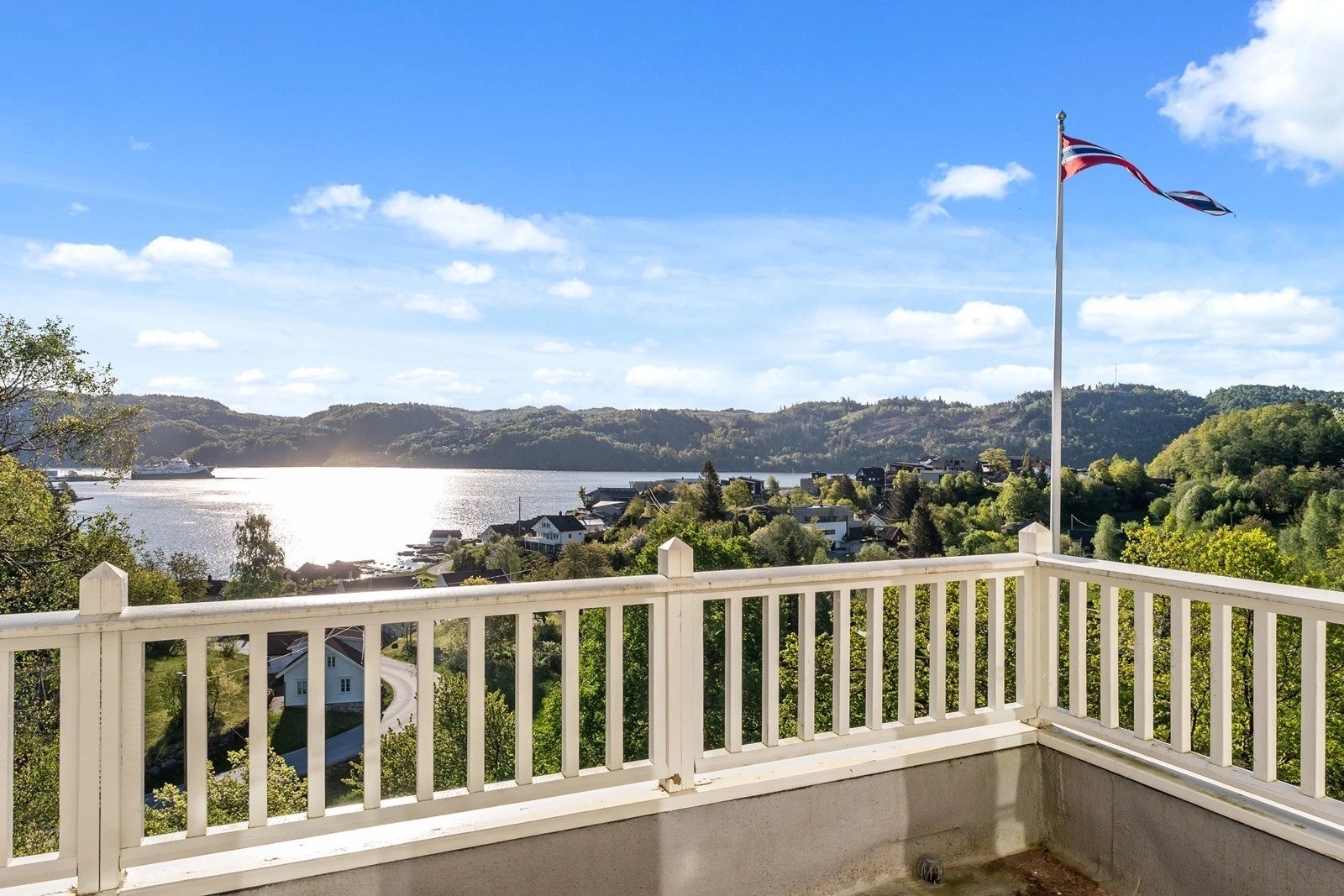 utsikt fra loftsetasjen Galleribilde