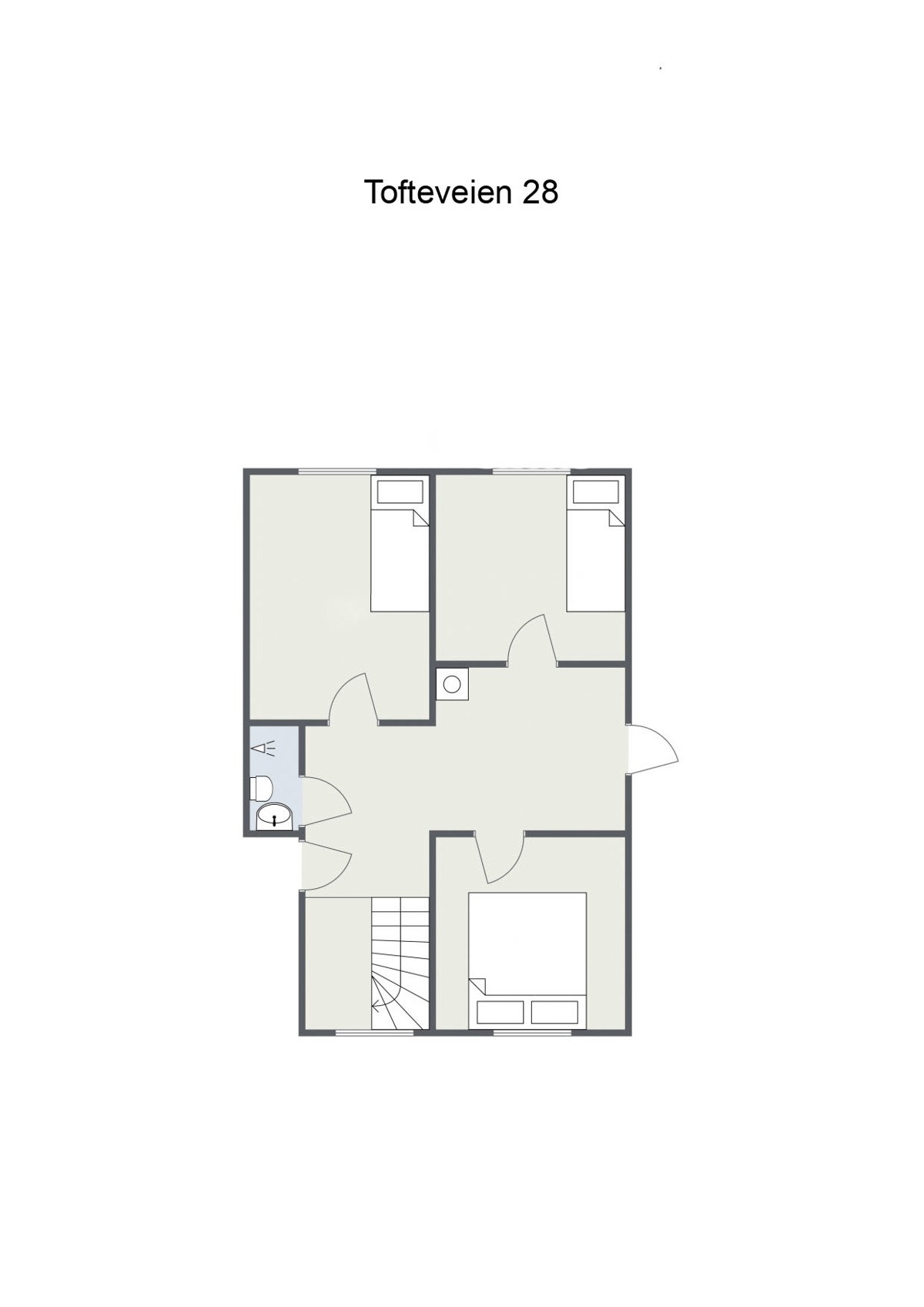Plantegning 2.etasje Galleribilde