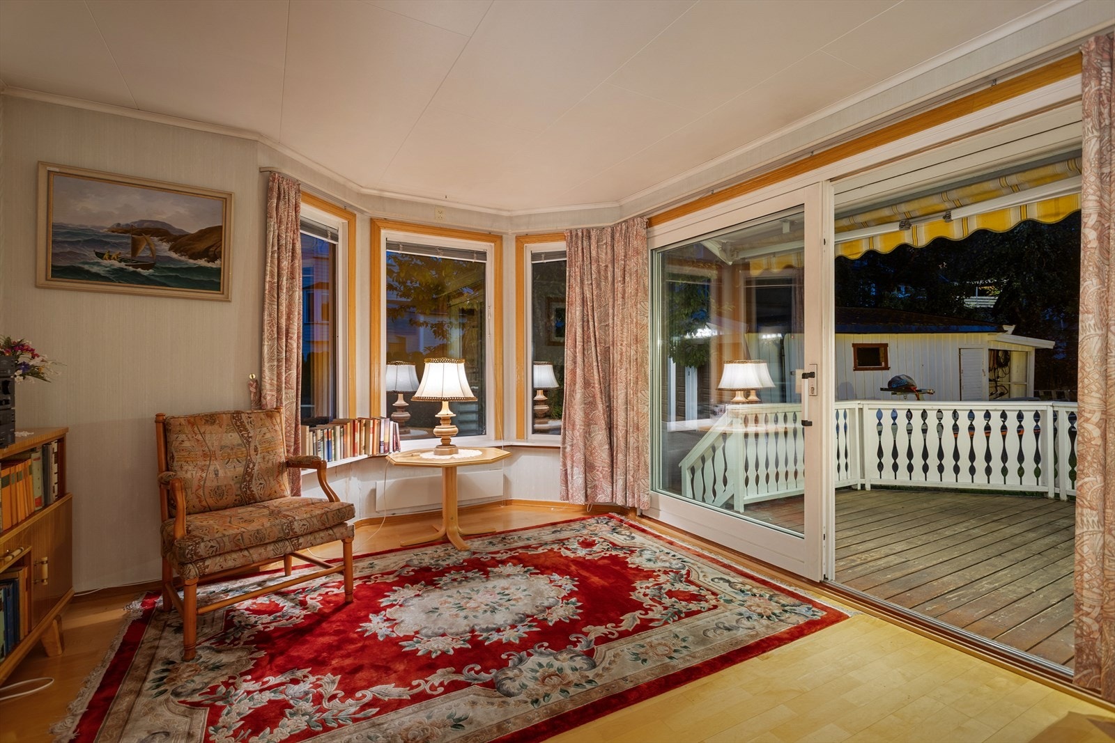 Fra stuen er det videre utgang til terrasse Galleribilde