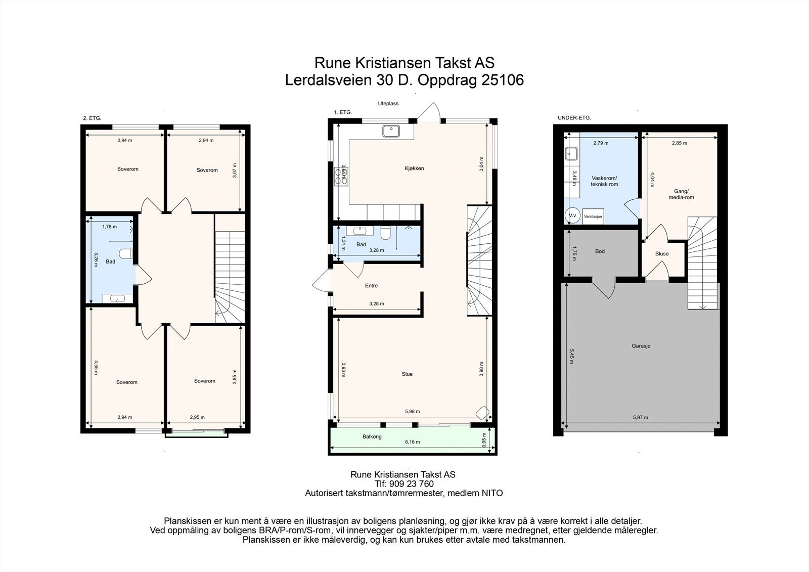 Plantegningene samlet. Galleribilde