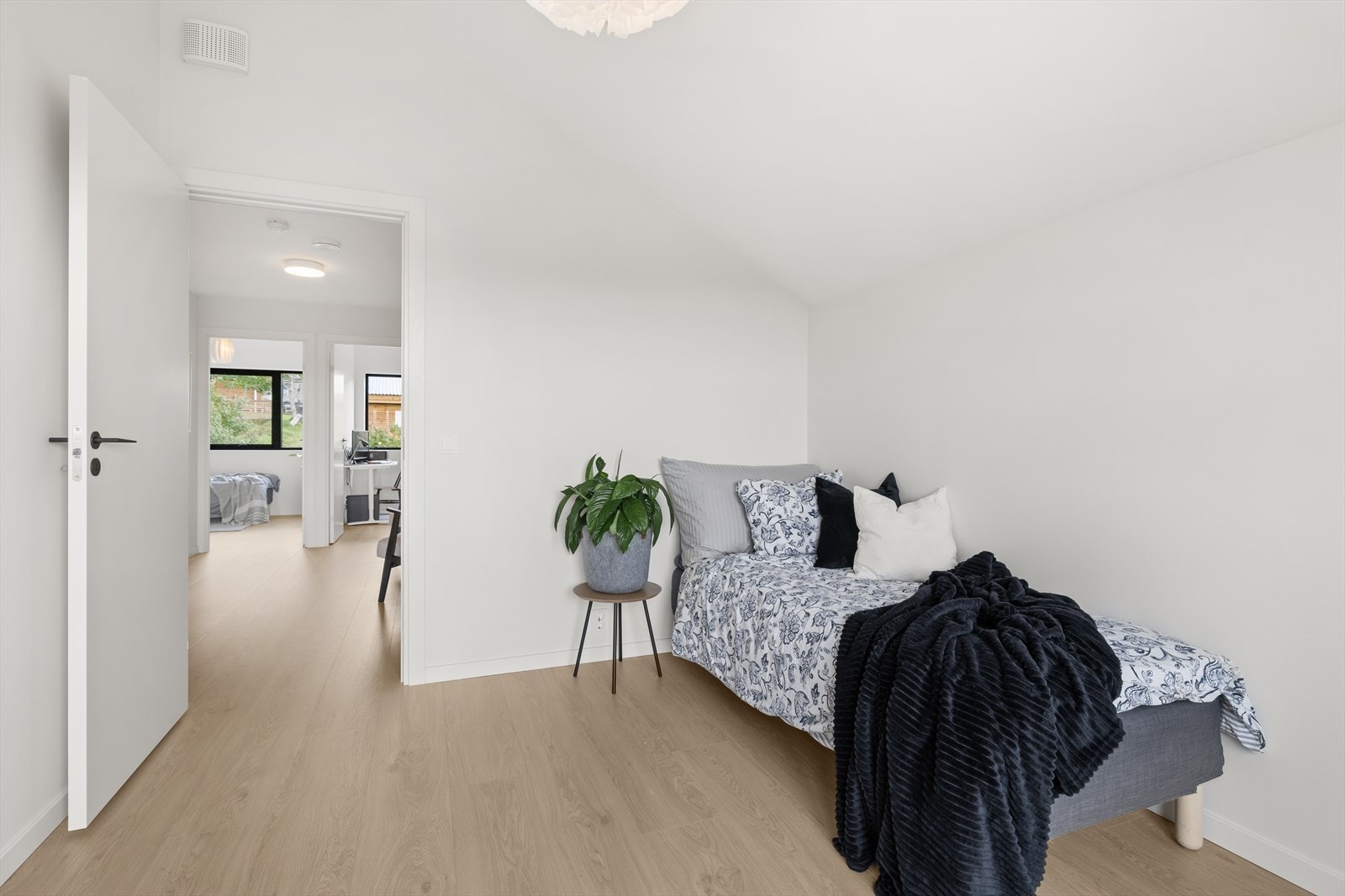 Her ligger alt tilrette for en god natts søvn. Galleribilde