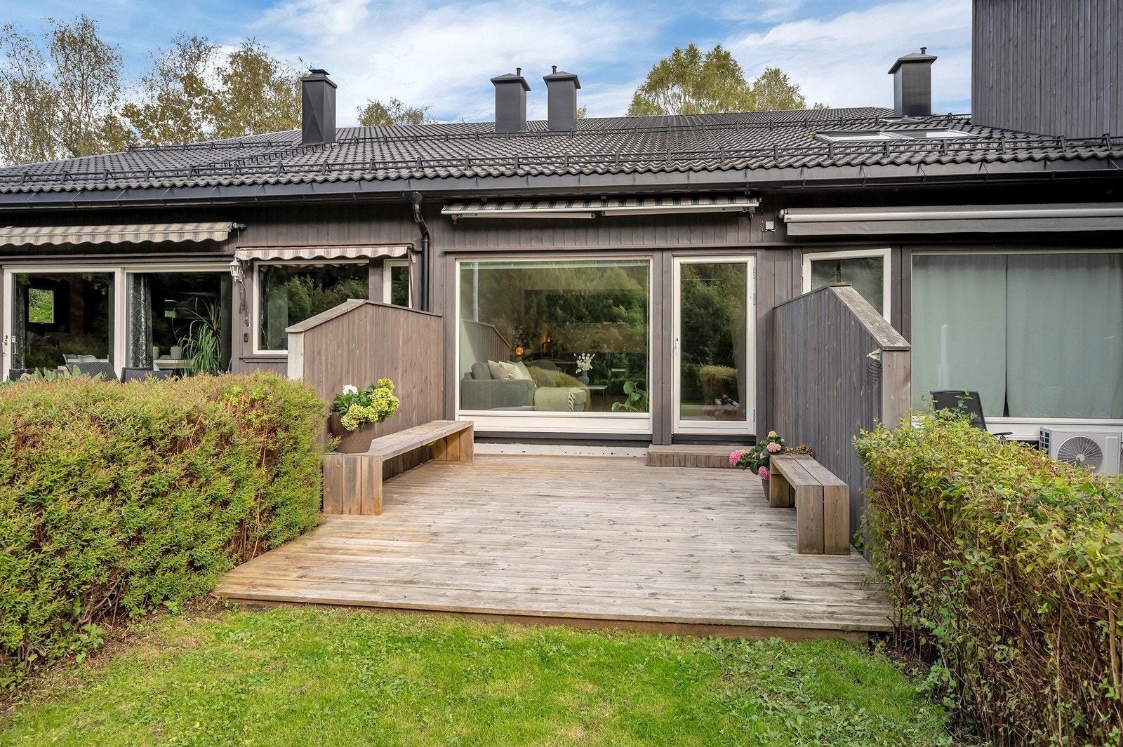 Bygget er oljet våren 2025. Galleribilde