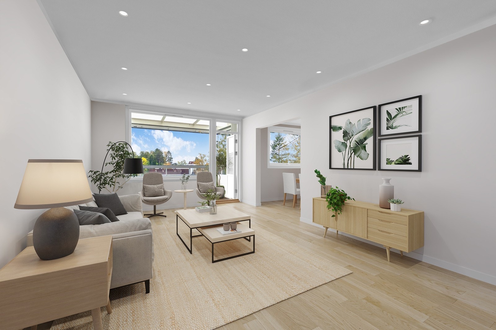 Ilustrasjonsbilde - digital oppussing Galleribilde