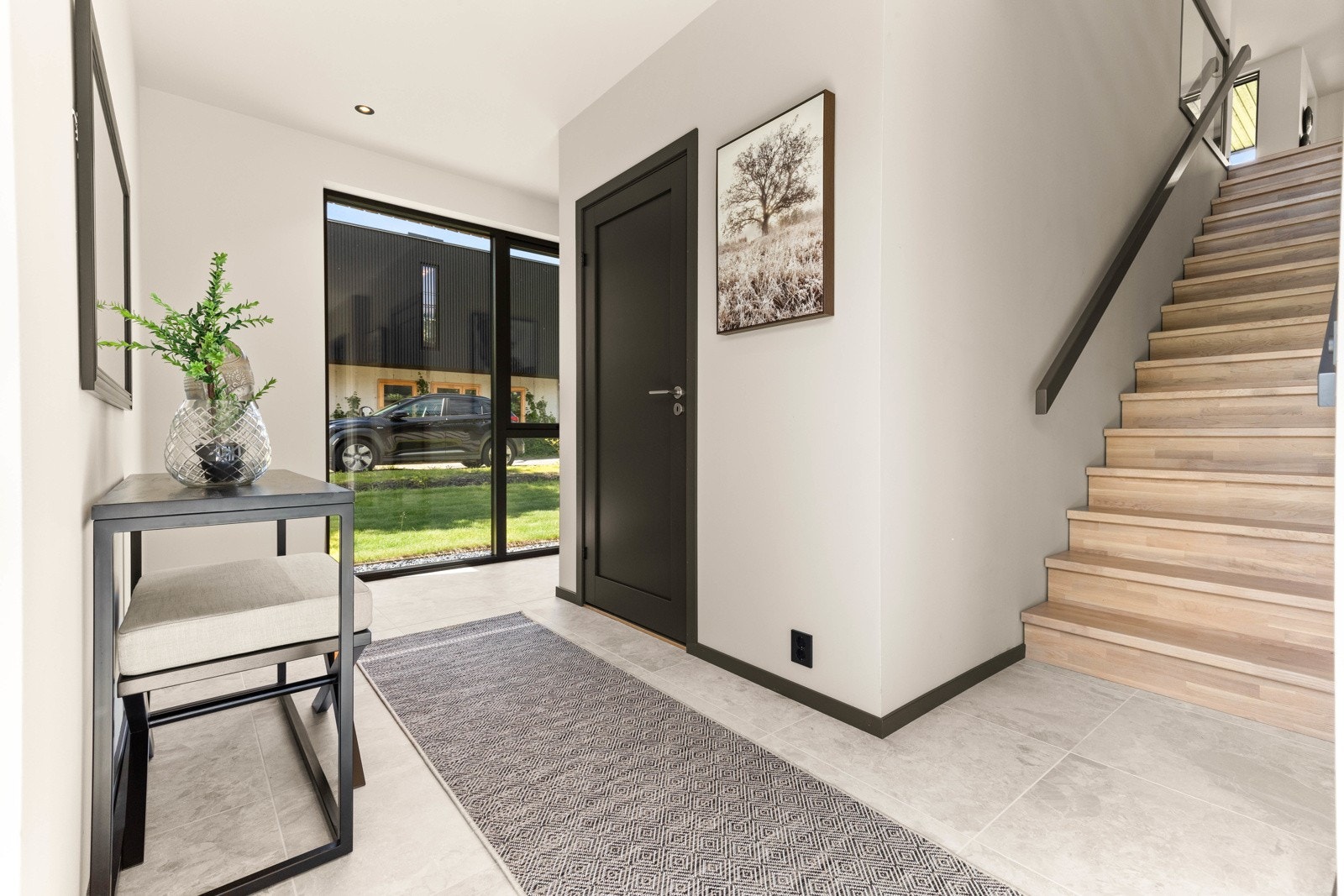 Lekkert inngangsparti. Galleribilde