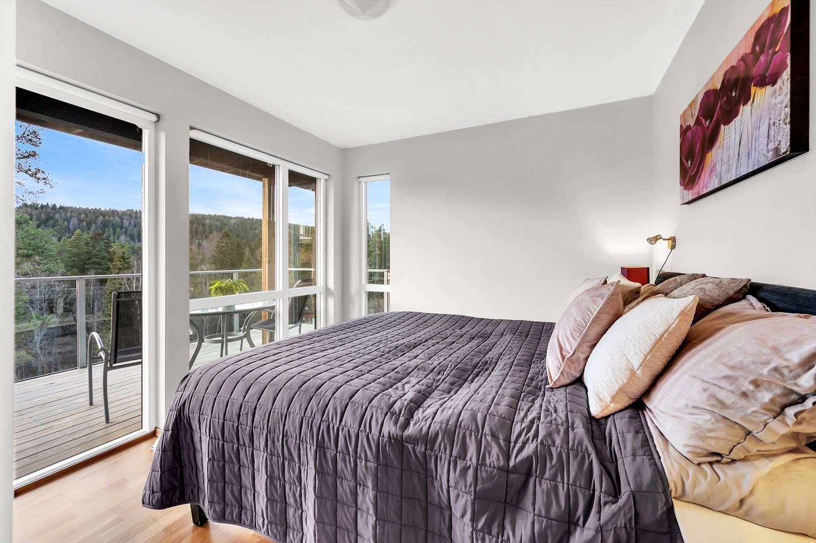 Sokkeletasje består av to gode soverom. Galleribilde