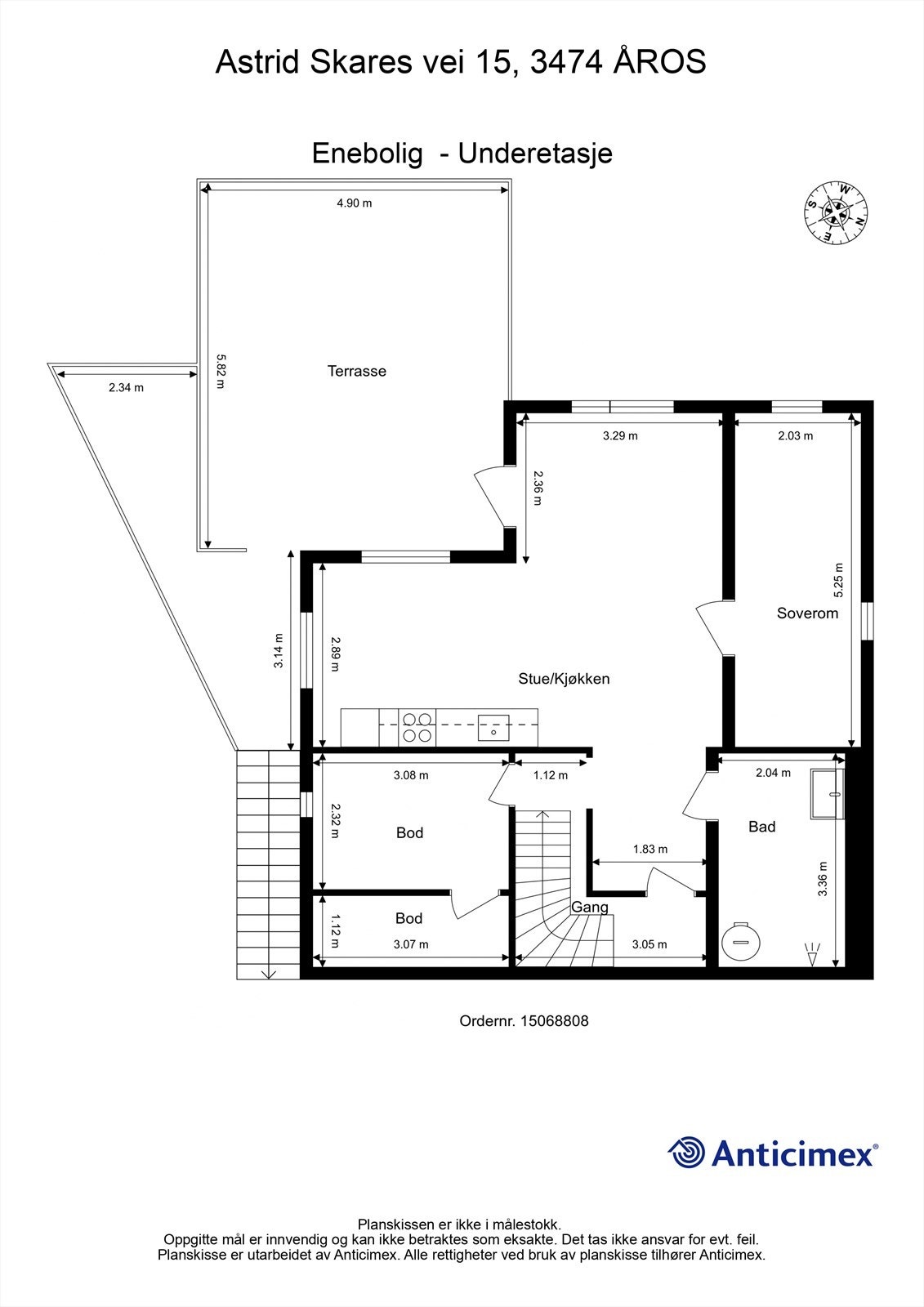 Plantegning u.etg Galleribilde