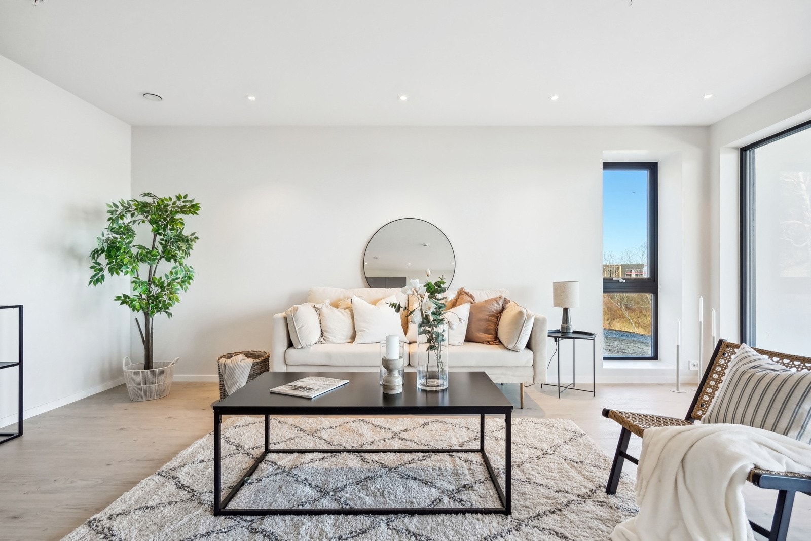 Her er det bare å sette sitt eget preg med møblement, planter og lignende. Galleribilde