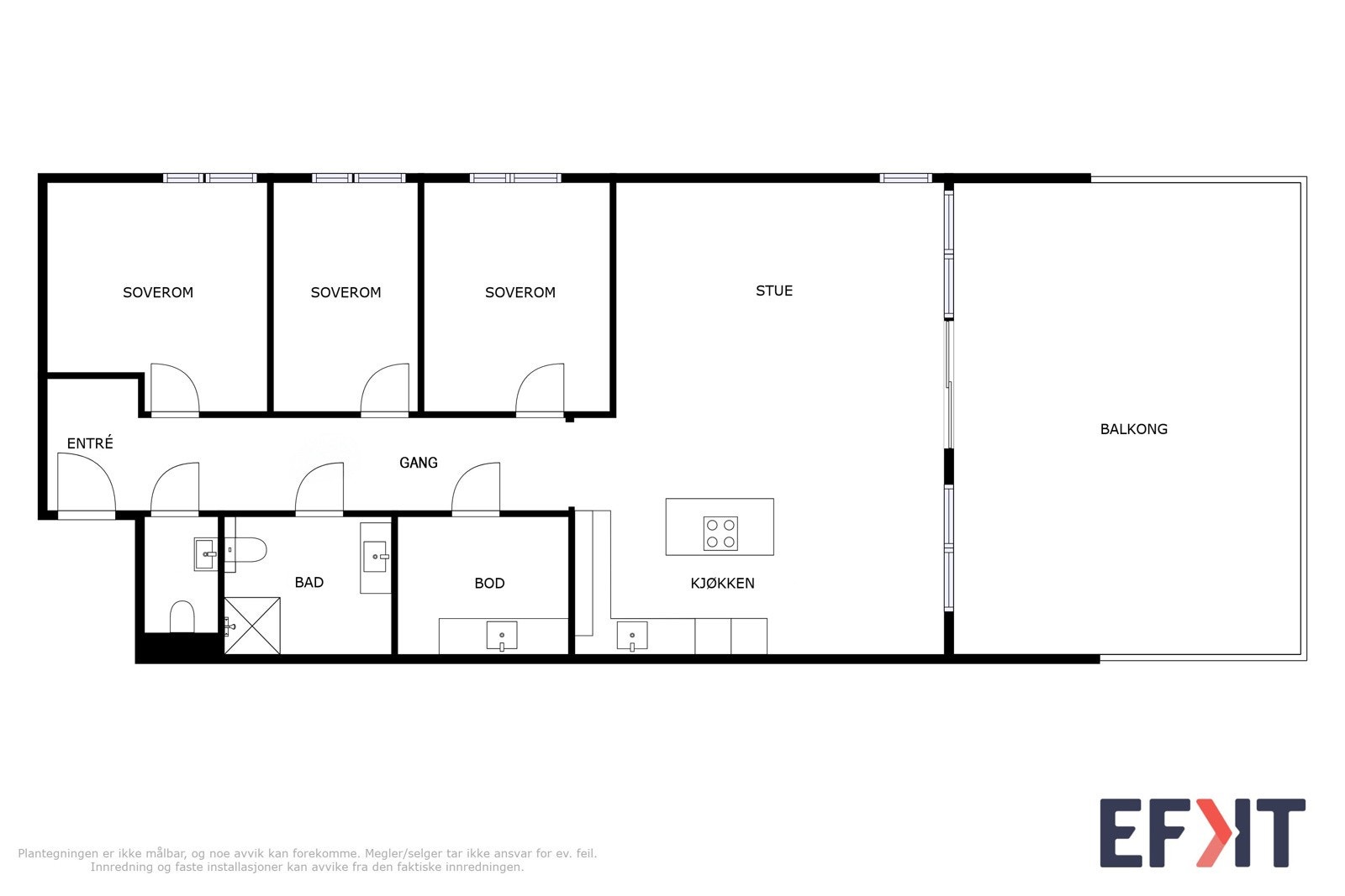 Planløsning. Galleribilde