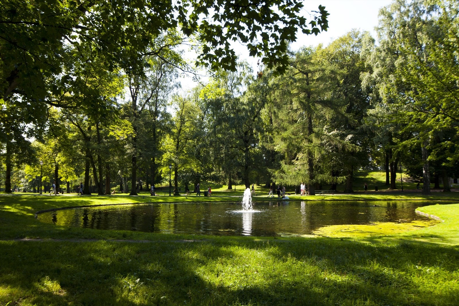 Slottsparken Galleribilde