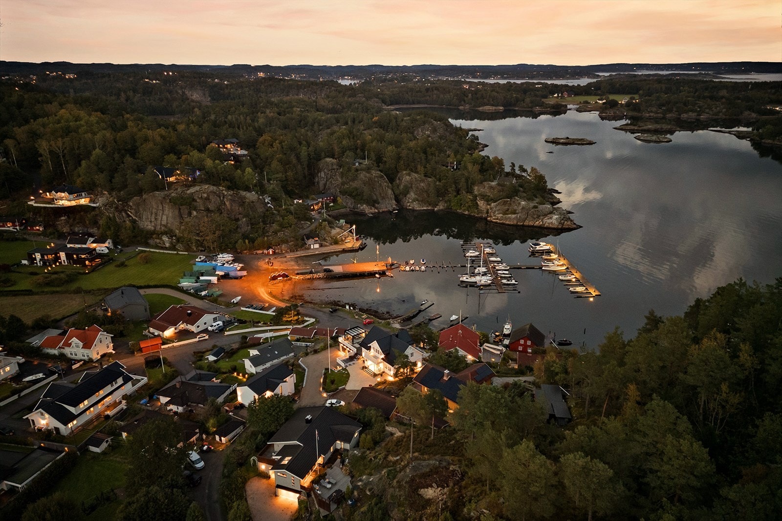 Her er det ikke langt til sjøen! Galleribilde