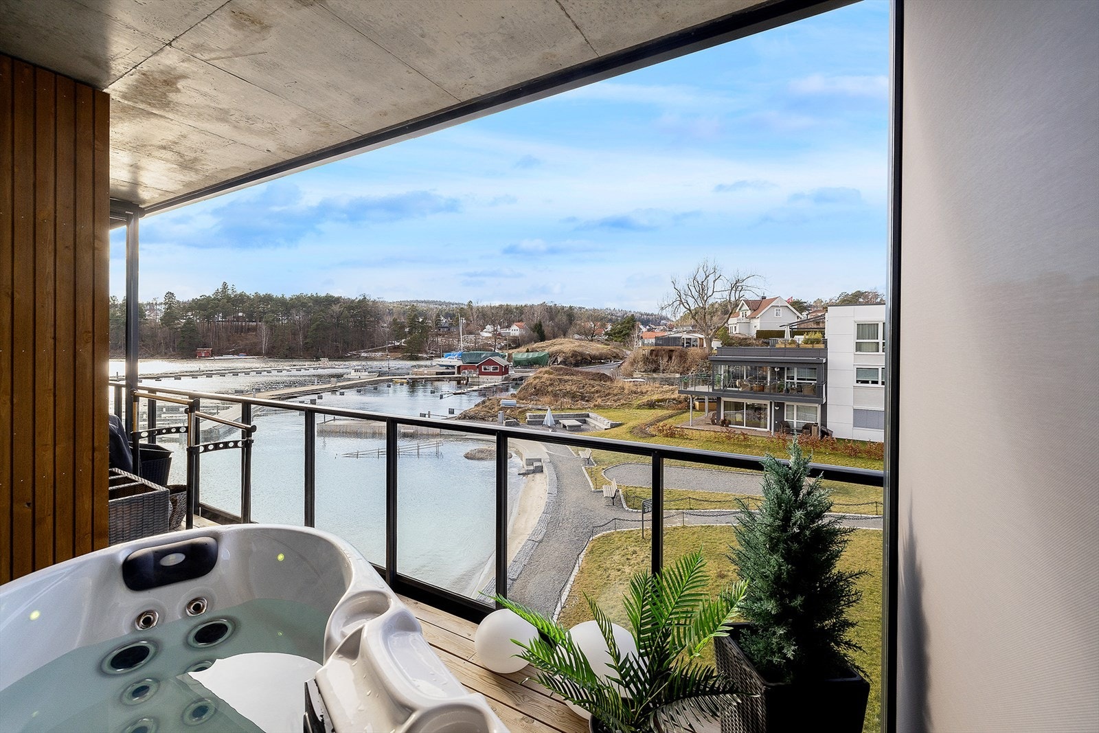 Her er det plass til boblebadet! Galleribilde