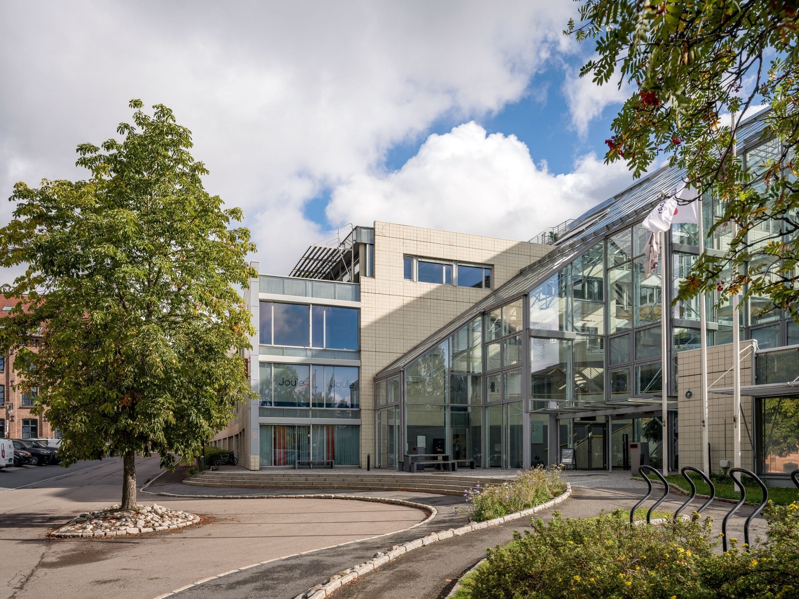 Fasade og inngangsparti Galleribilde