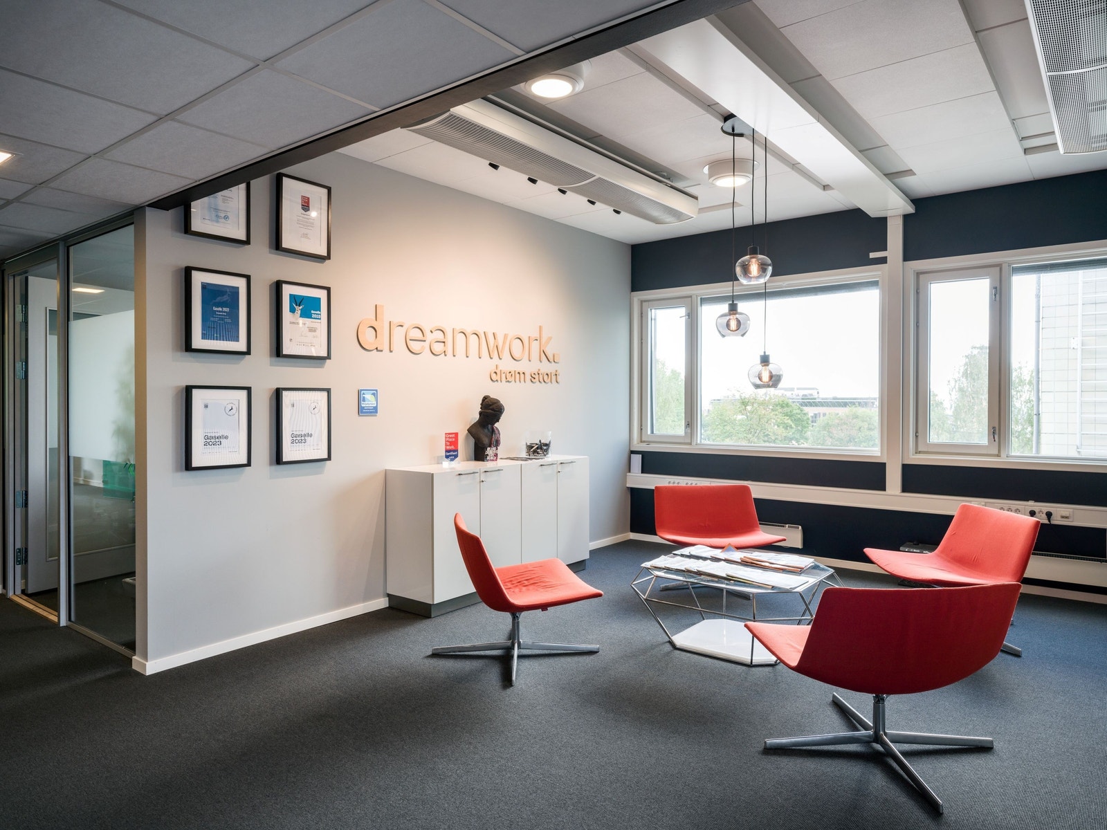 Sosial sone / venteområde Galleribilde