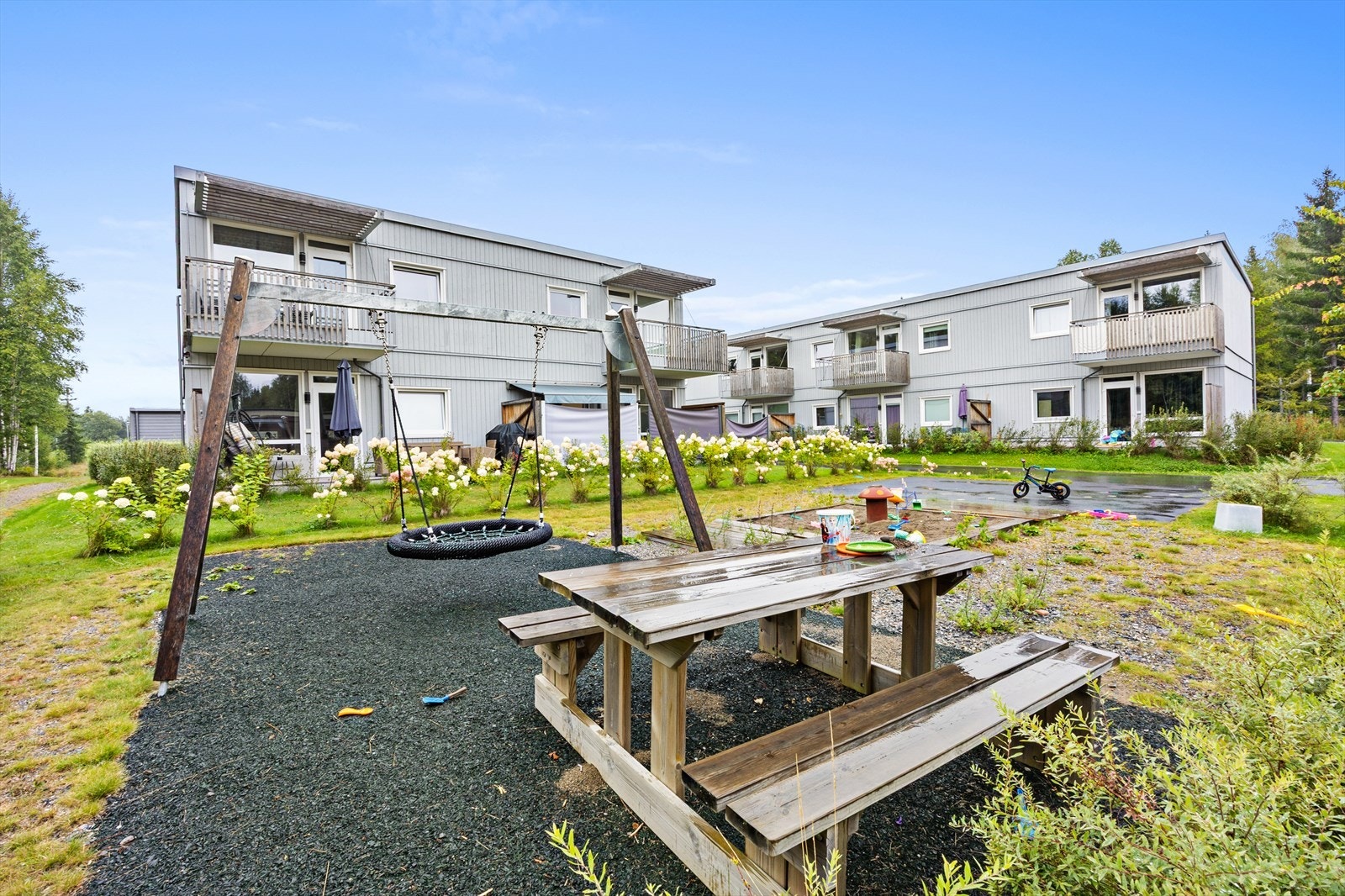 Opplev et trygt og fredelig bomiljø i Prestmosen, med lite gjennomgangstrafikk. Galleribilde