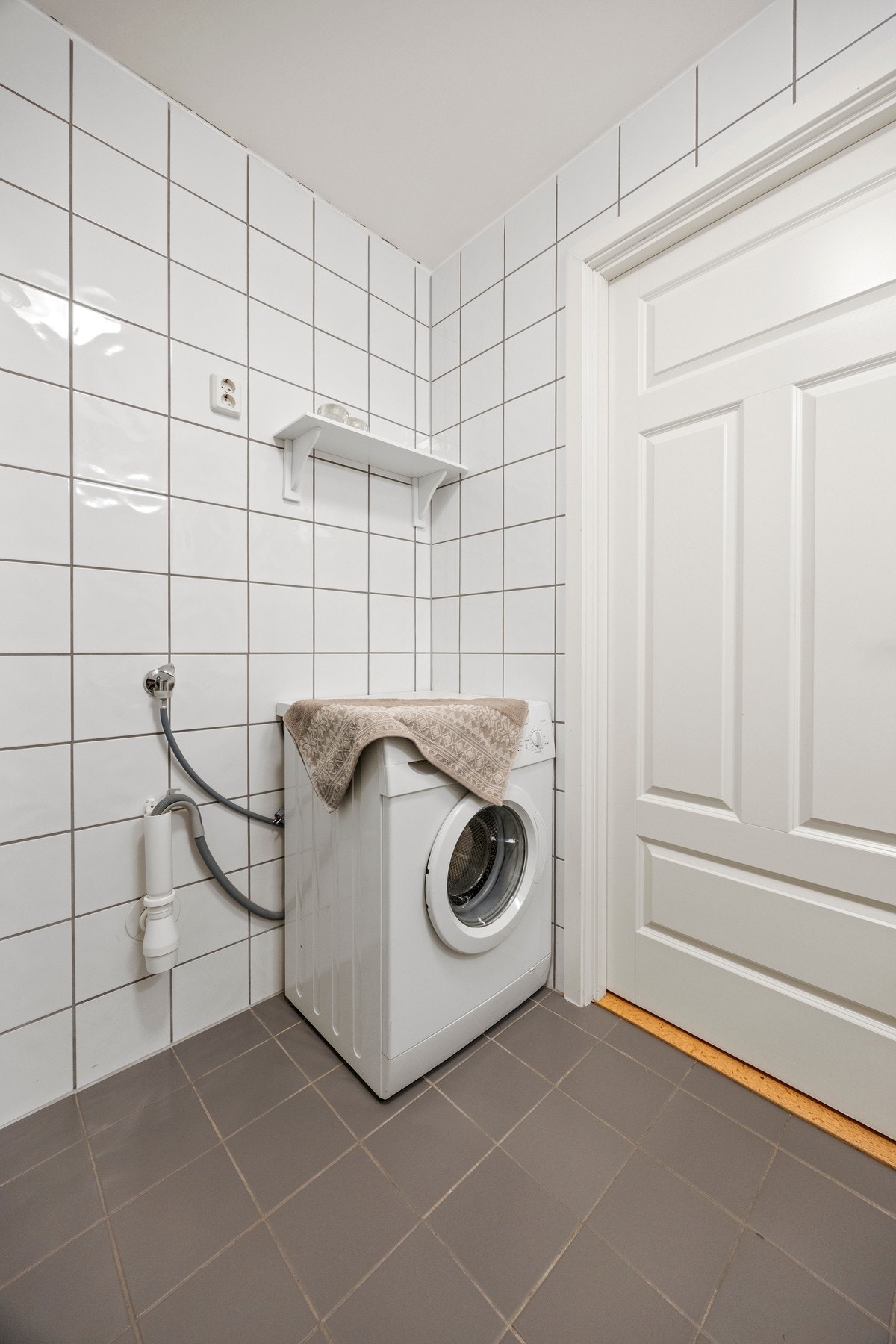 Det er også opplegg for vaskemaskin Galleribilde