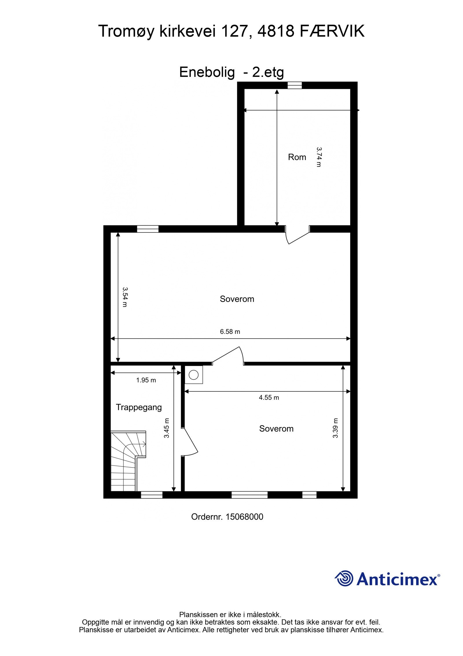 Plantegning - 2.etg Galleribilde