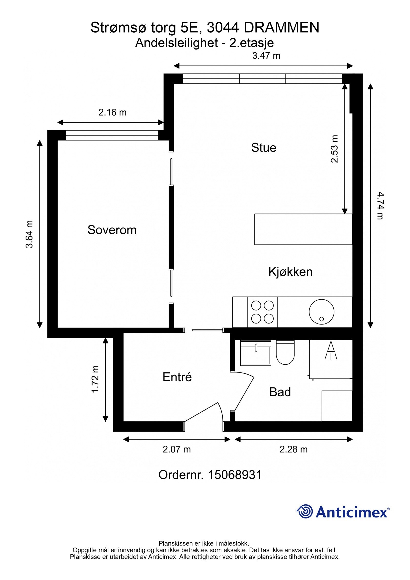 Plantegning. Galleribilde