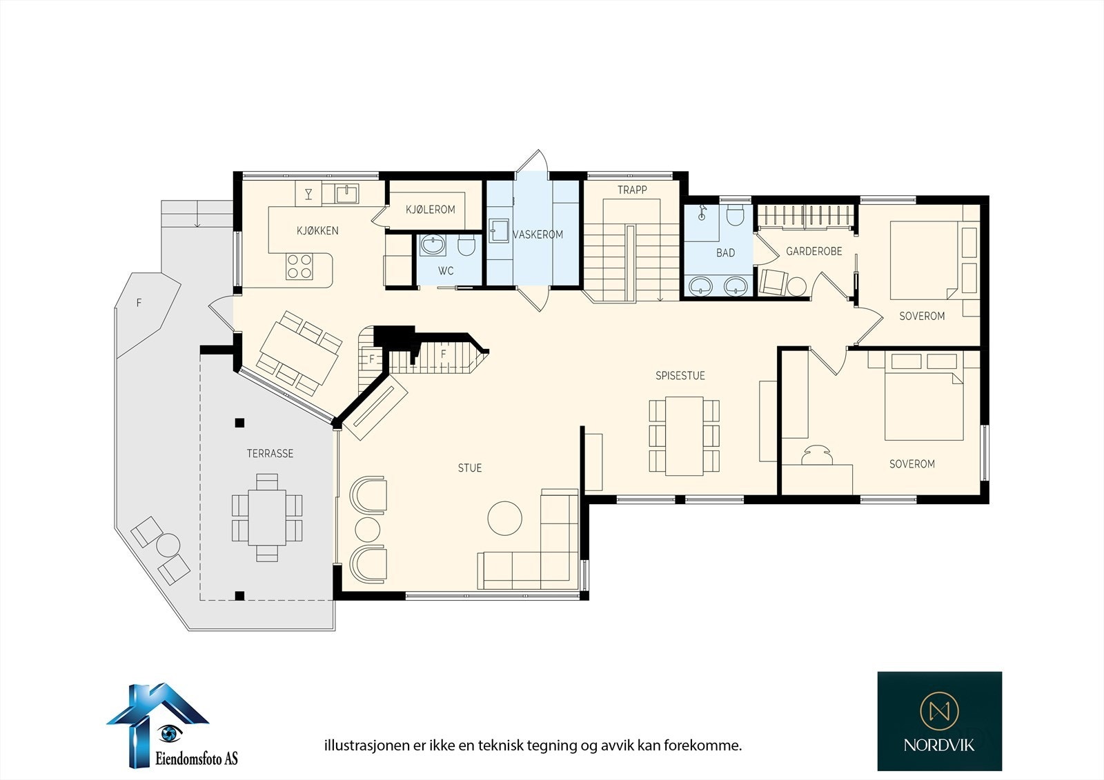 Planskisse 1. Etasje Galleribilde