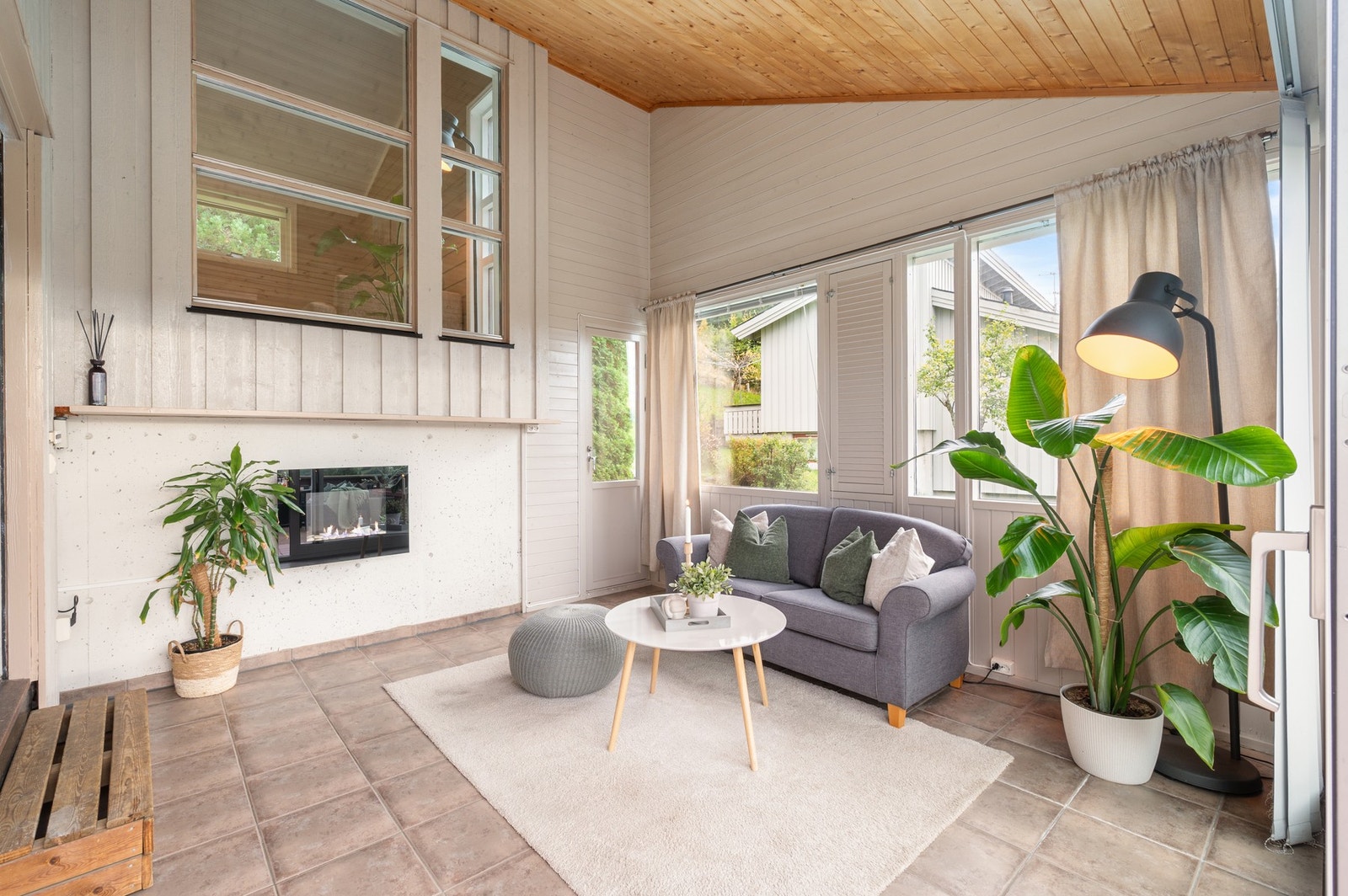 Vinterhagen er oppvarmet og har utgang til terrasse og balkong. Galleribilde