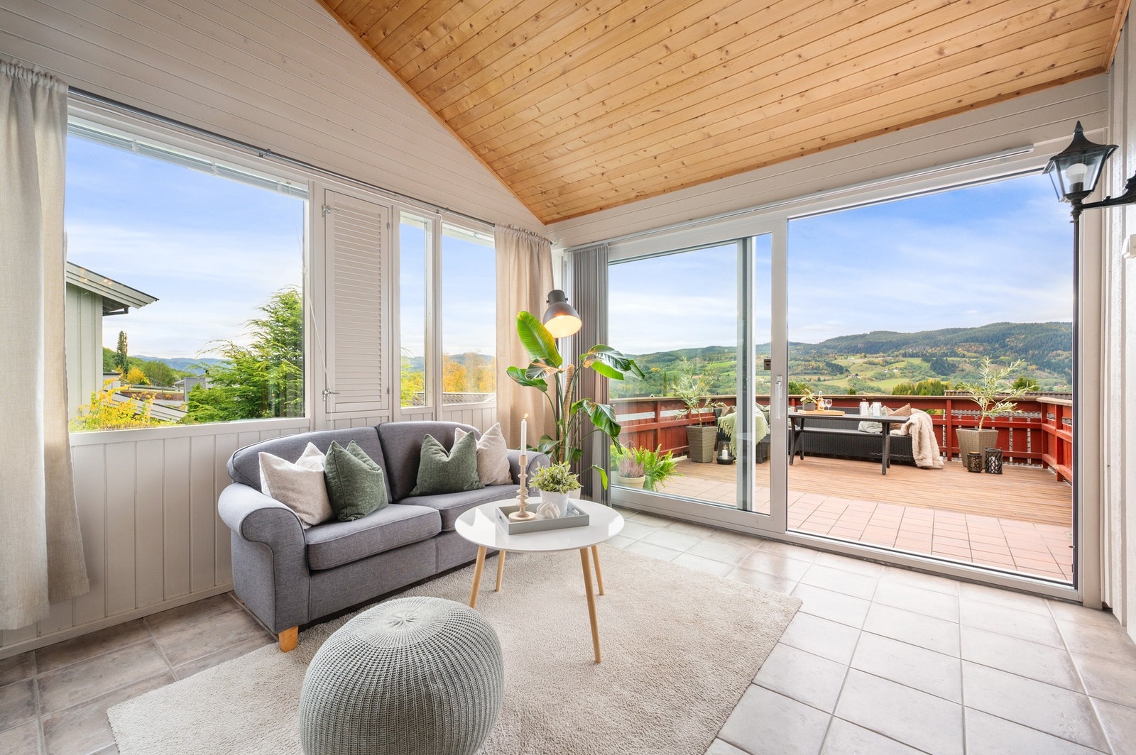 Koselig vinterhage på ca. 12,7 kvm. Galleribilde