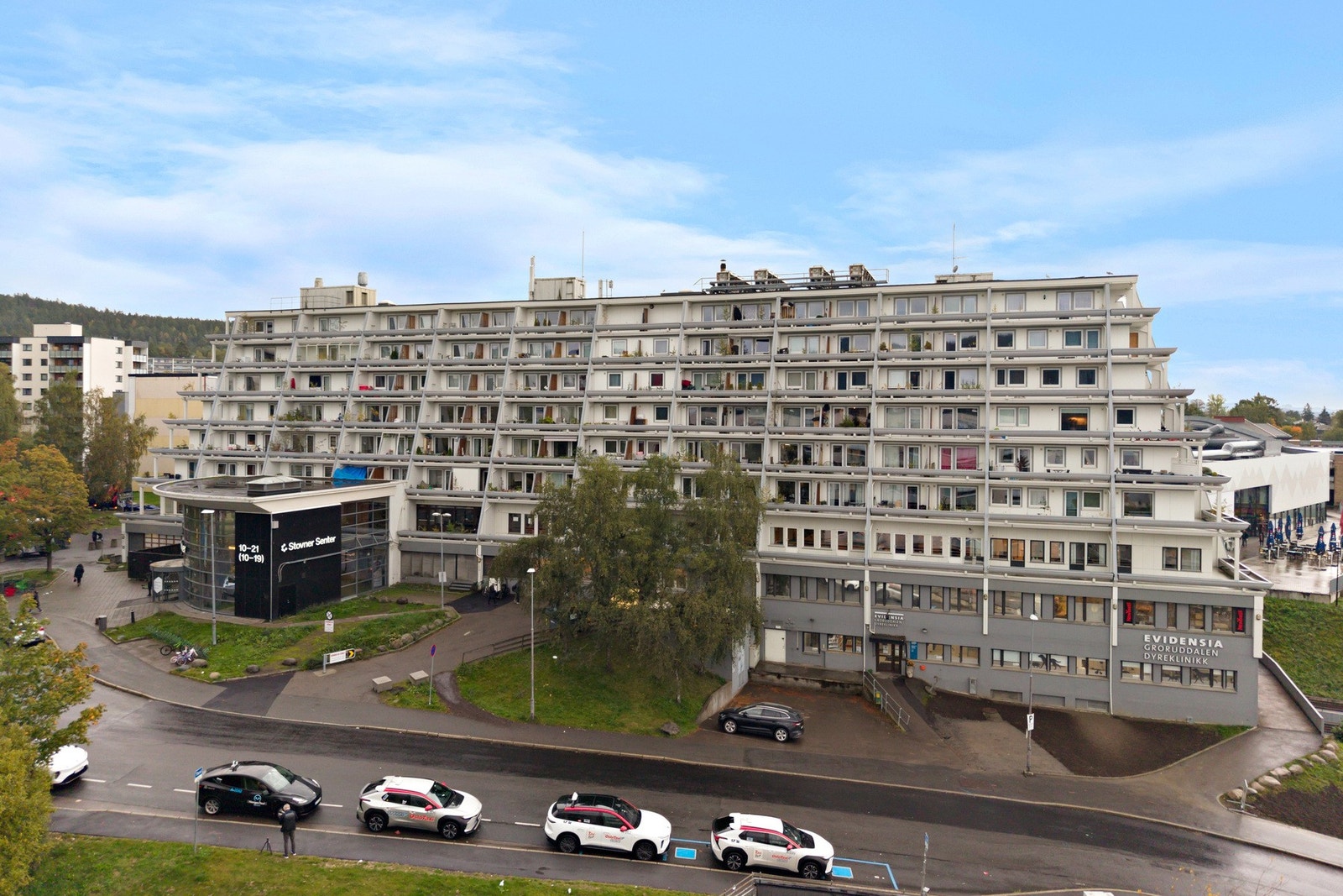 Boligen ligger i byggets 8. etajse. Galleribilde